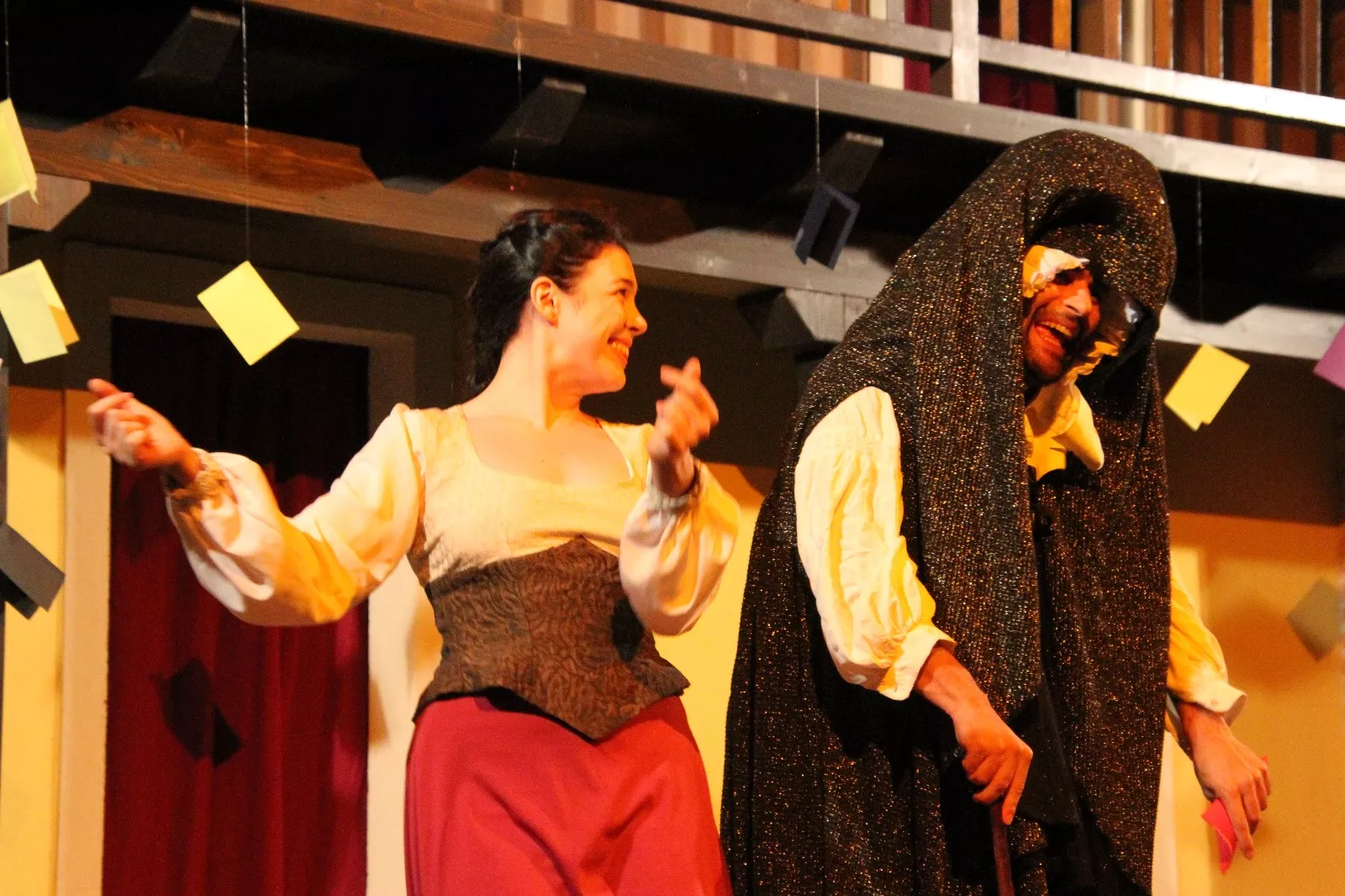 Gil de las Calzas Verdes en el Corral de Comedias de Robres. Foto Carlos Neofato