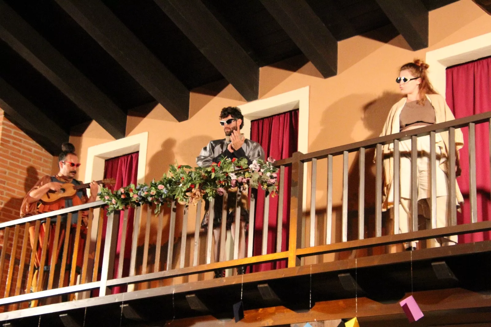 Gil de las Calzas Verdes en el Corral de Comedias de Robres. Foto Carlos Neofato