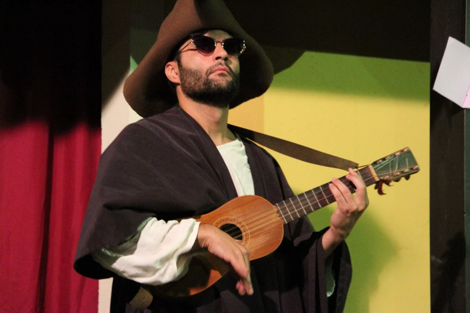 Gil de las Calzas Verdes en el Corral de Comedias de Robres. Foto Carlos Neofato