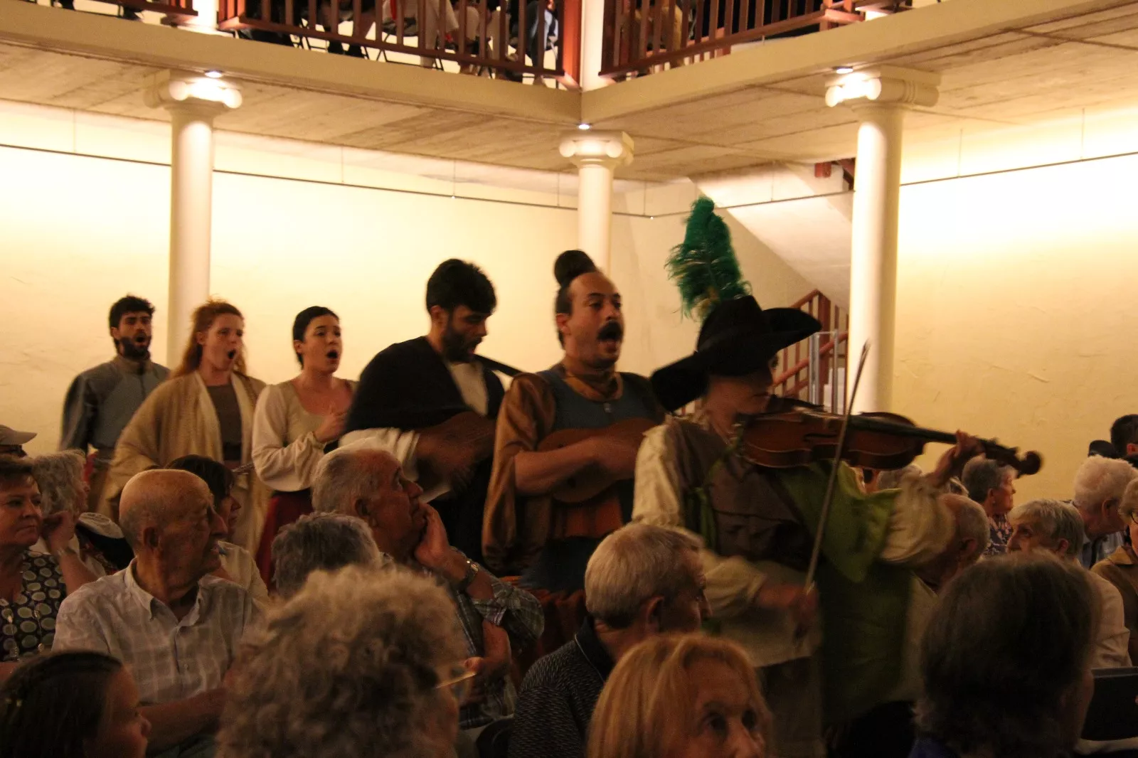 Gil de las Calzas Verdes en el Corral de Comedias de Robres. Foto Carlos Neofato