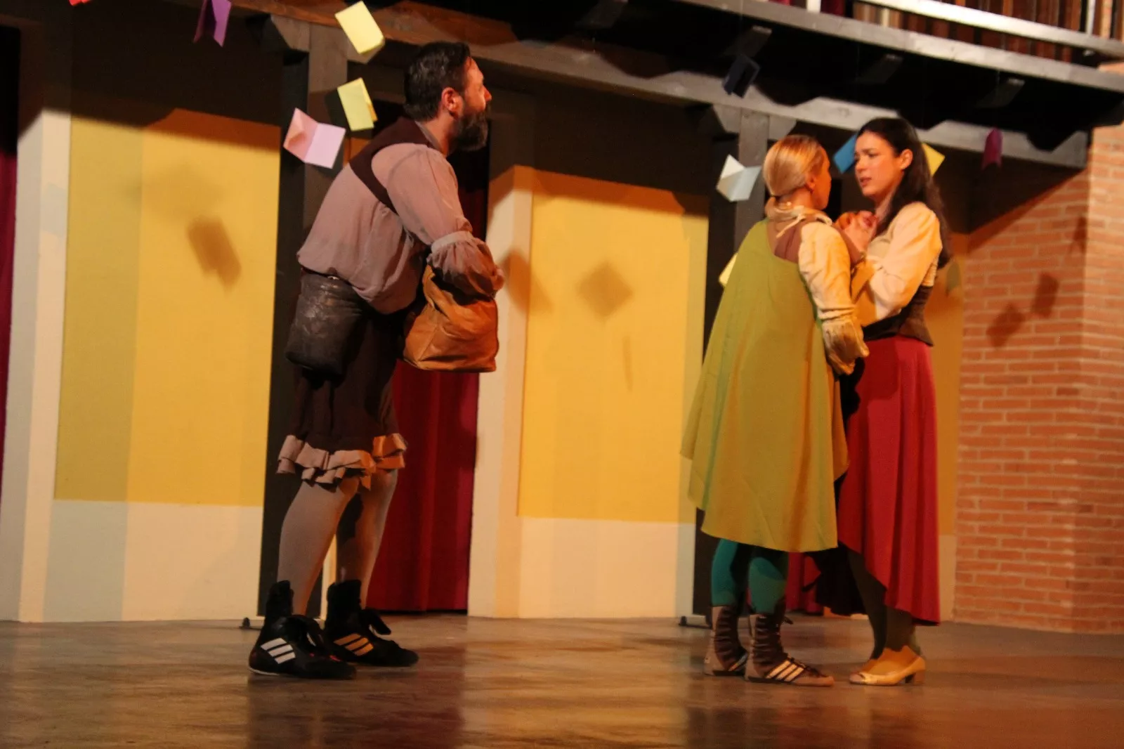 Gil de las Calzas Verdes en el Corral de Comedias de Robres. Foto Carlos Neofato