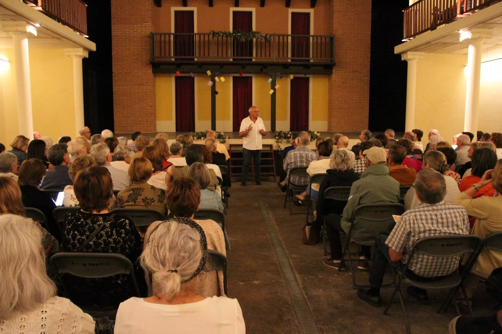 Gil de las Calzas Verdes en el Corral de Comedias de Robres. Foto Carlos Neofato