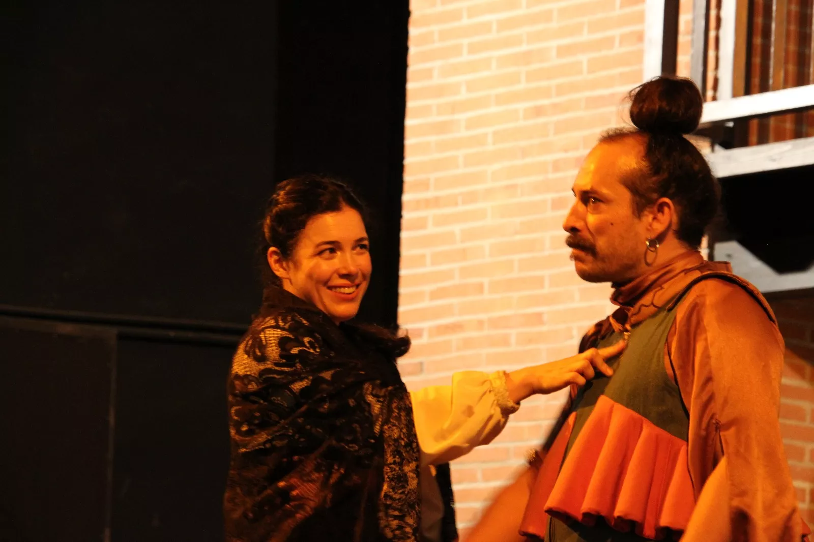 Gil de las Calzas Verdes en el Corral de Comedias de Robres. Foto Carlos Neofato