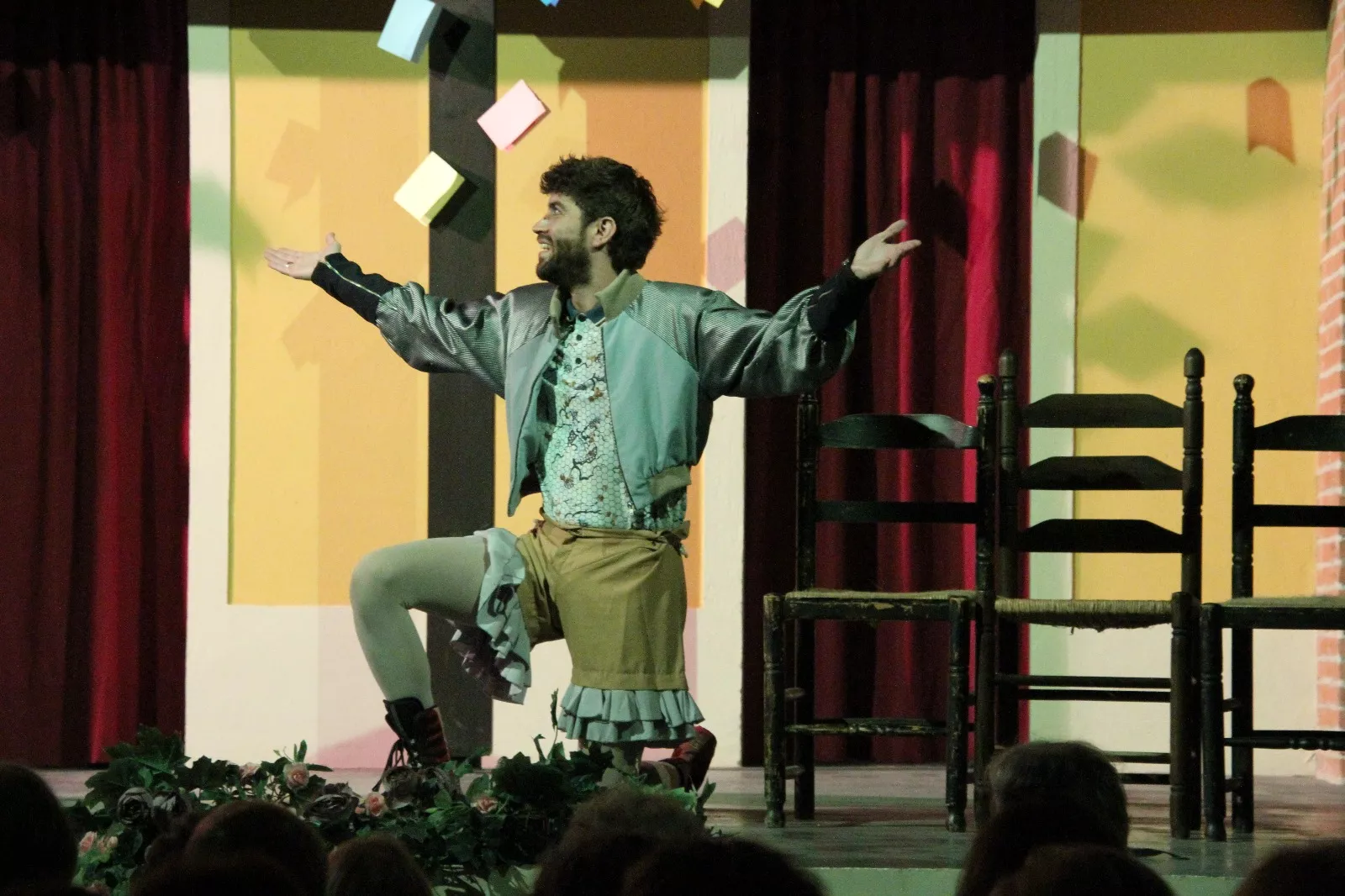 Gil de las Calzas Verdes en el Corral de Comedias de Robres. Foto Carlos Neofato