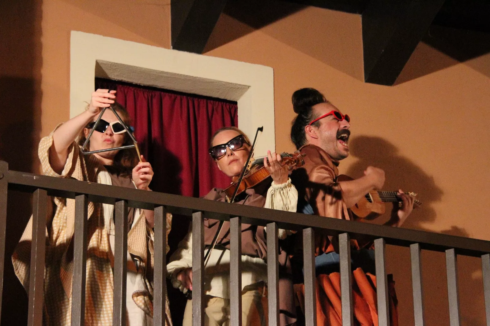 Gil de las Calzas Verdes en el Corral de Comedias de Robres. Foto Carlos Neofato