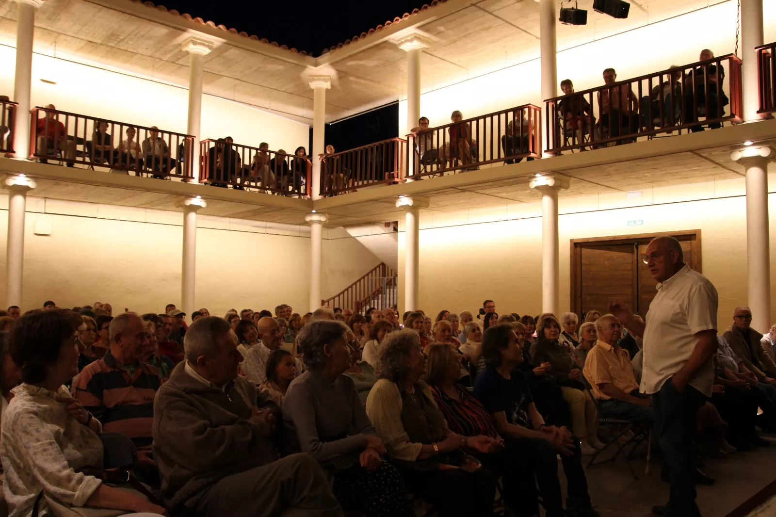 Gil de las Calzas Verdes en el Corral de Comedias de Robres. Foto Carlos Neofato