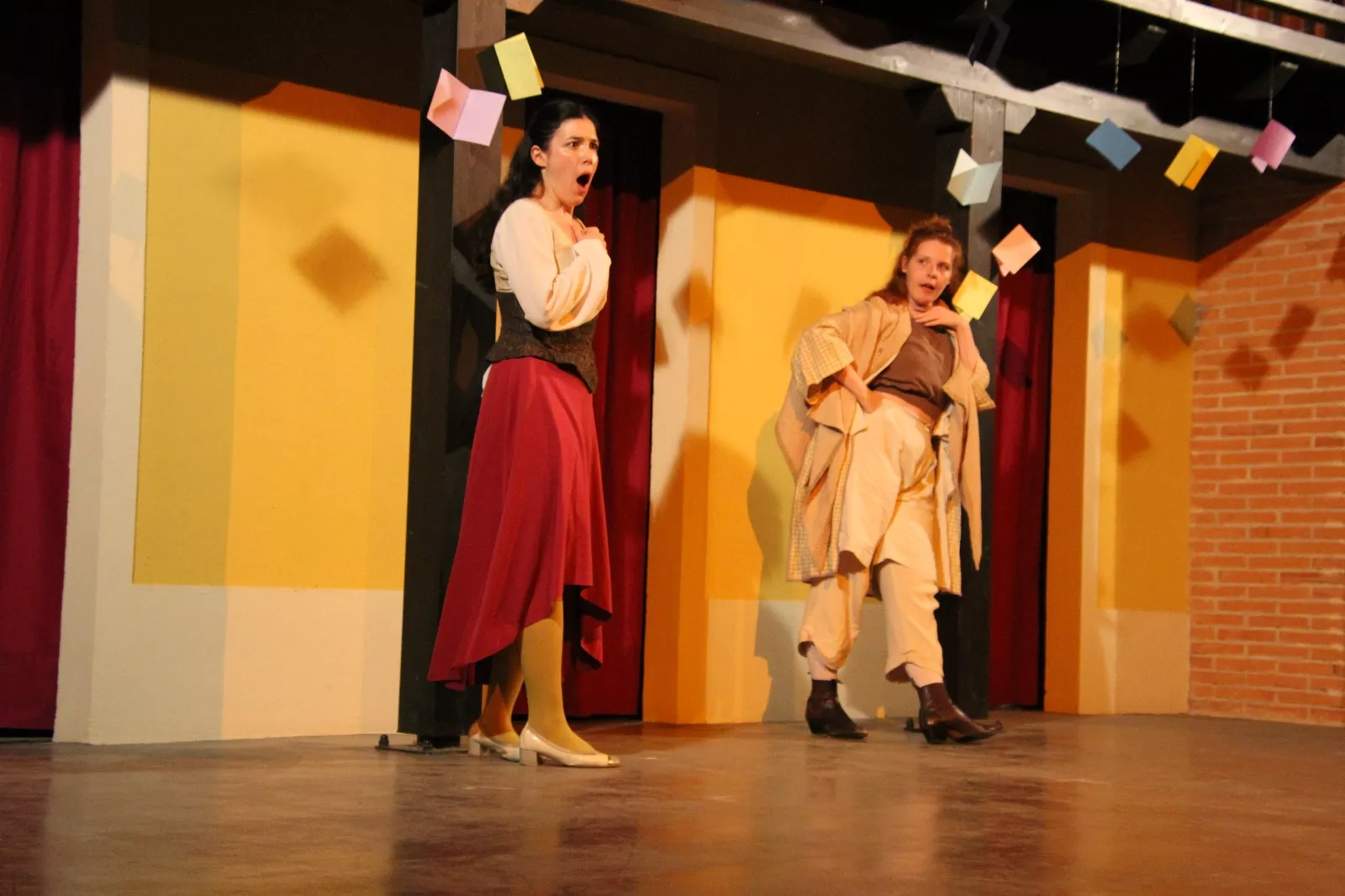 Gil de las Calzas Verdes en el Corral de Comedias de Robres. Foto Carlos Neofato