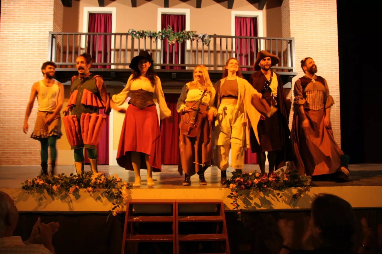 Gil de las Calzas Verdes en el Corral de Comedias de Robres. Foto Carlos Neofato