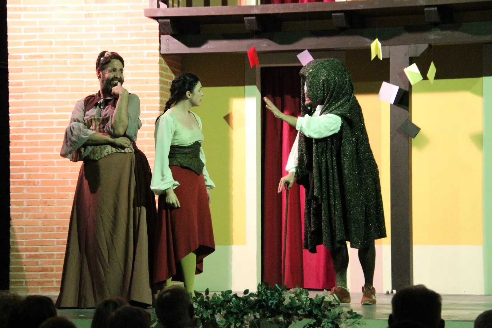 Gil de las Calzas Verdes en el Corral de Comedias de Robres. Foto Carlos Neofato