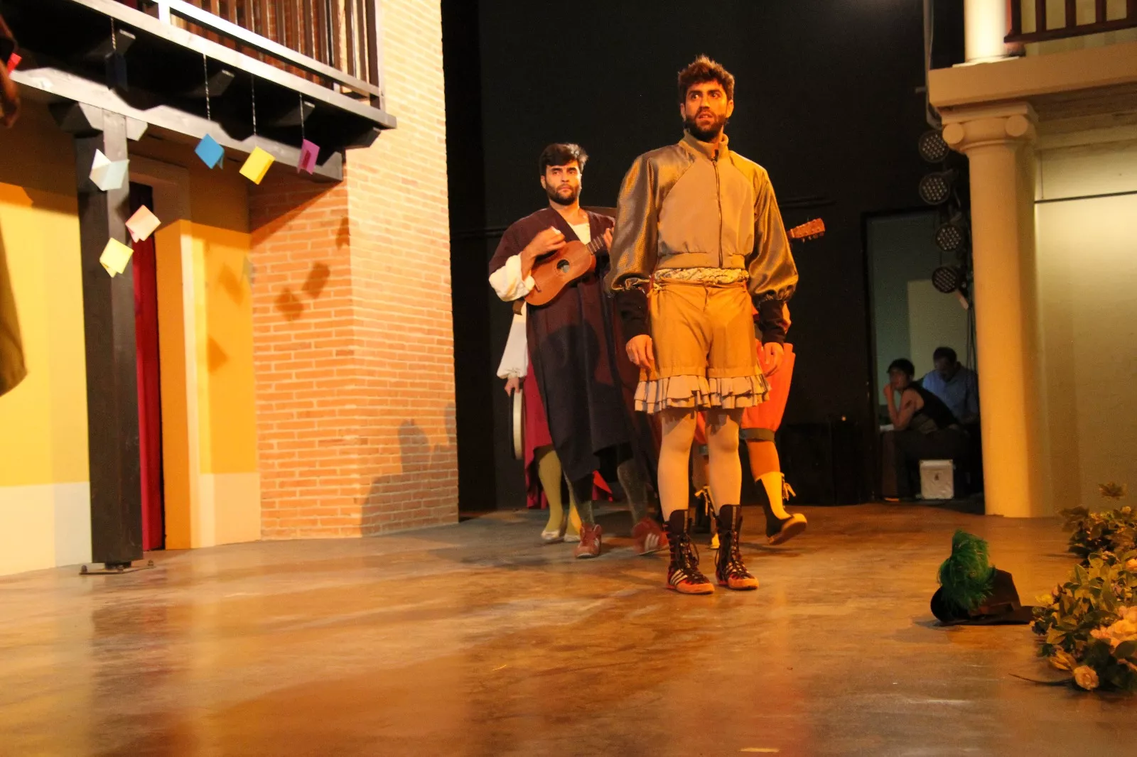 Gil de las Calzas Verdes en el Corral de Comedias de Robres. Foto Carlos Neofato