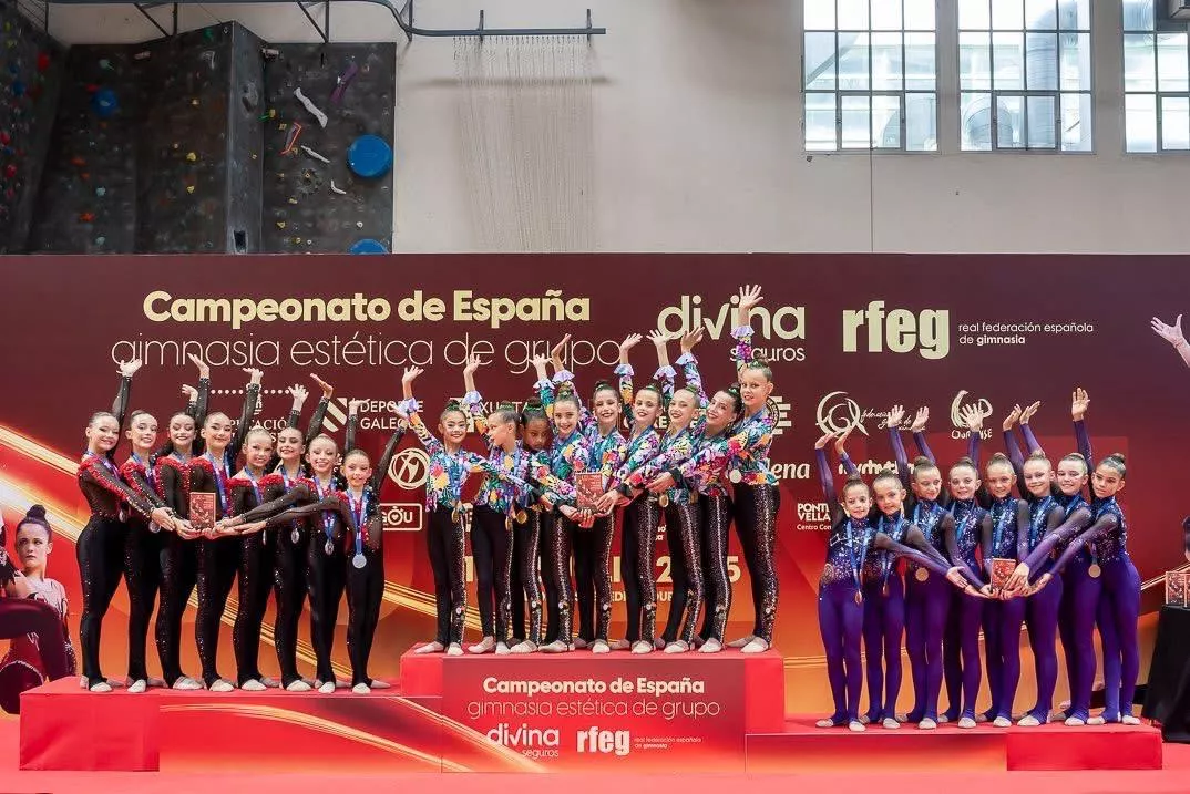 Club 90 en el Campeonato de España de Ourense.