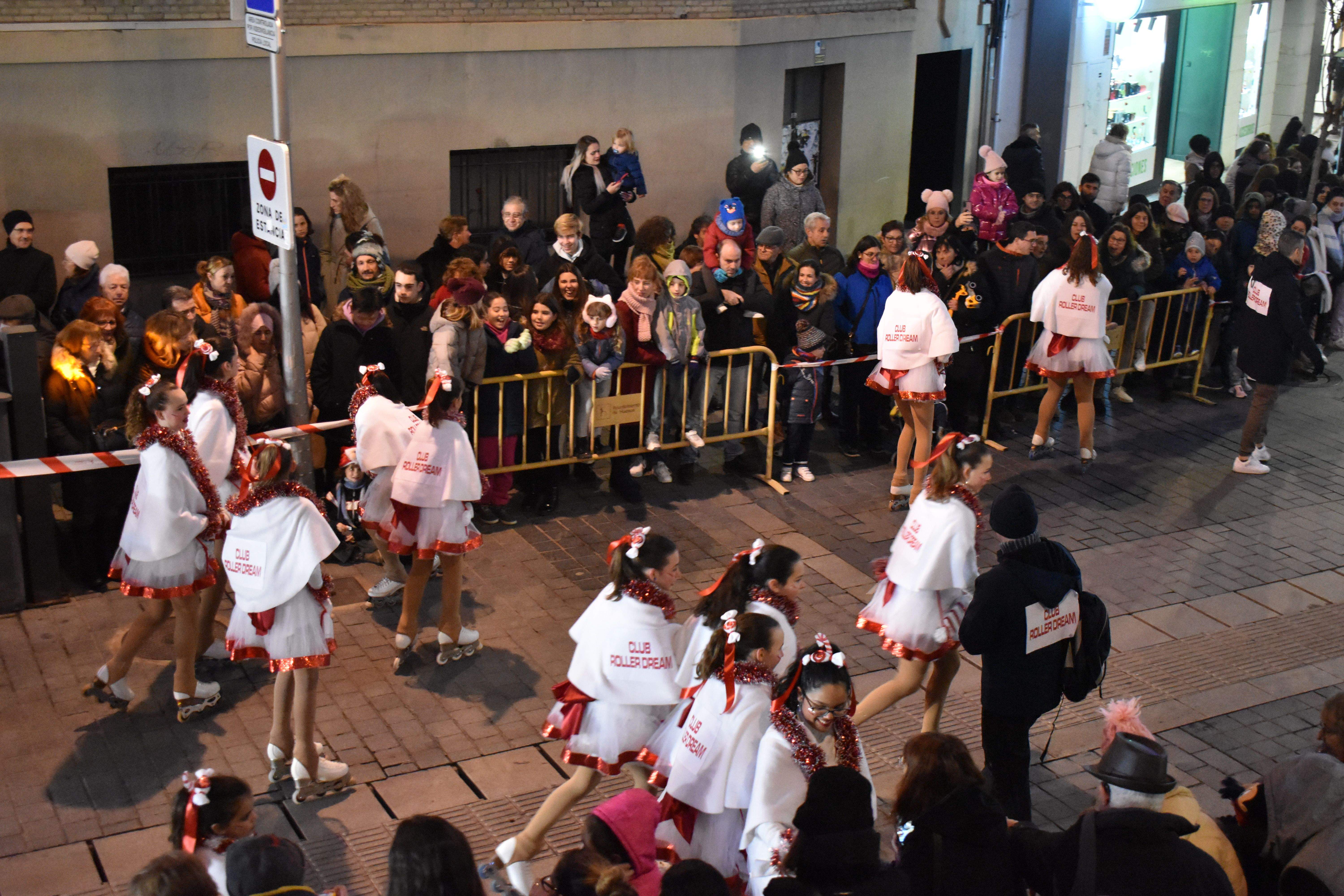 Cabalgata de los Reyes Magos de Oriente en Huesca. Foto Carlos Jalle.