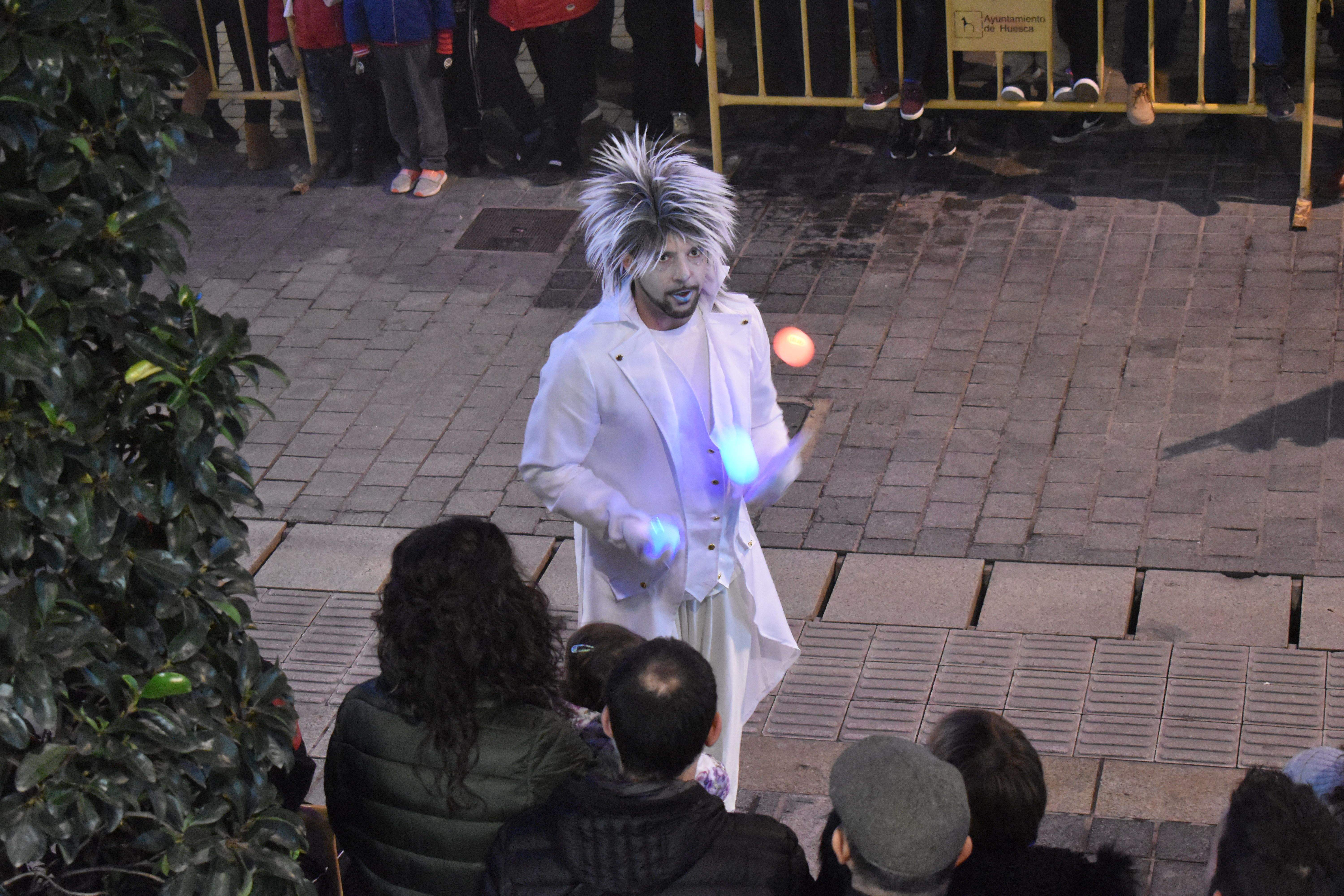Cabalgata de los Reyes Magos de Oriente en Huesca. Foto Carlos Jalle.