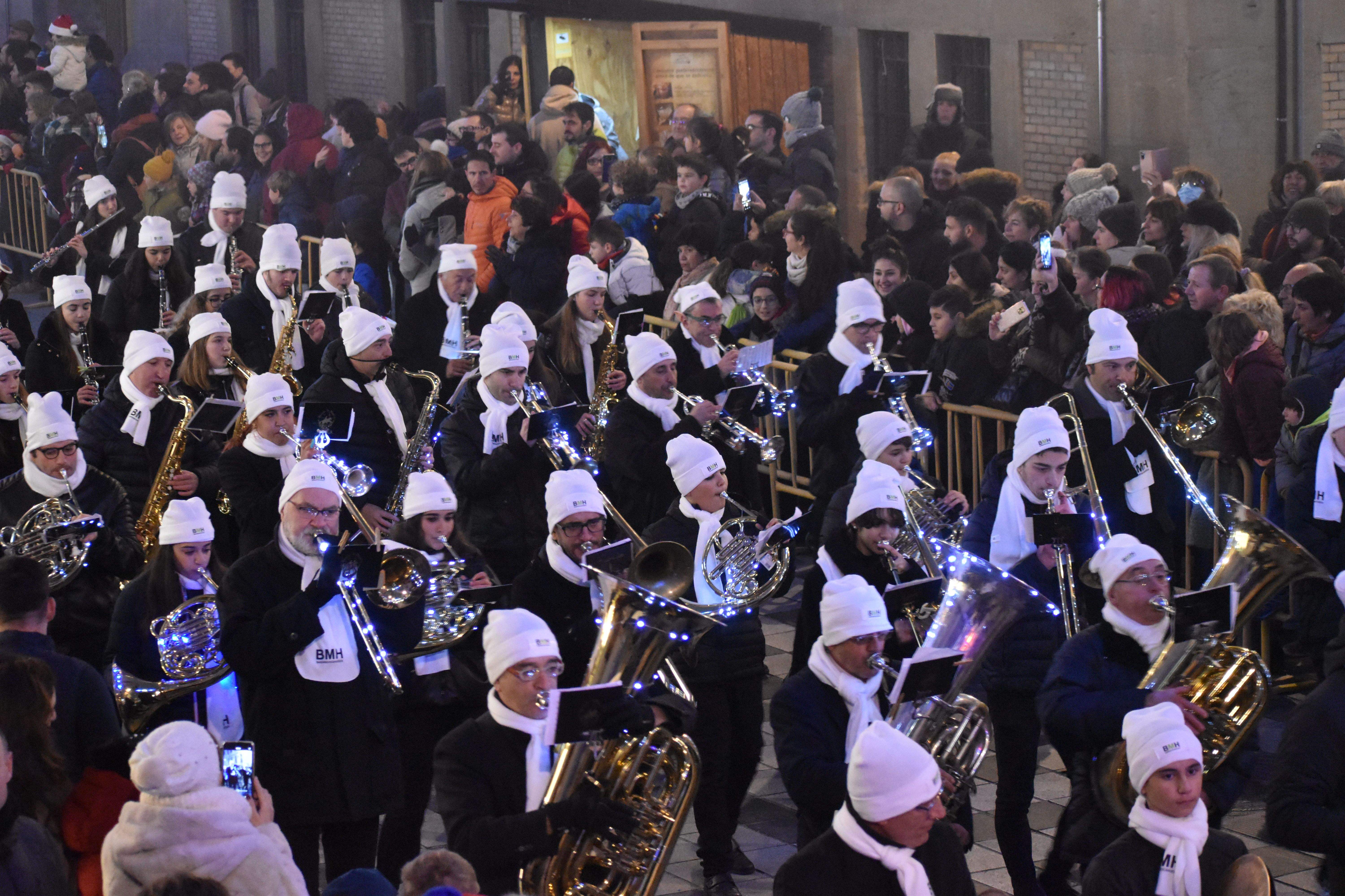 Cabalgata de los Reyes Magos de Oriente en Huesca. Foto Carlos Jalle.