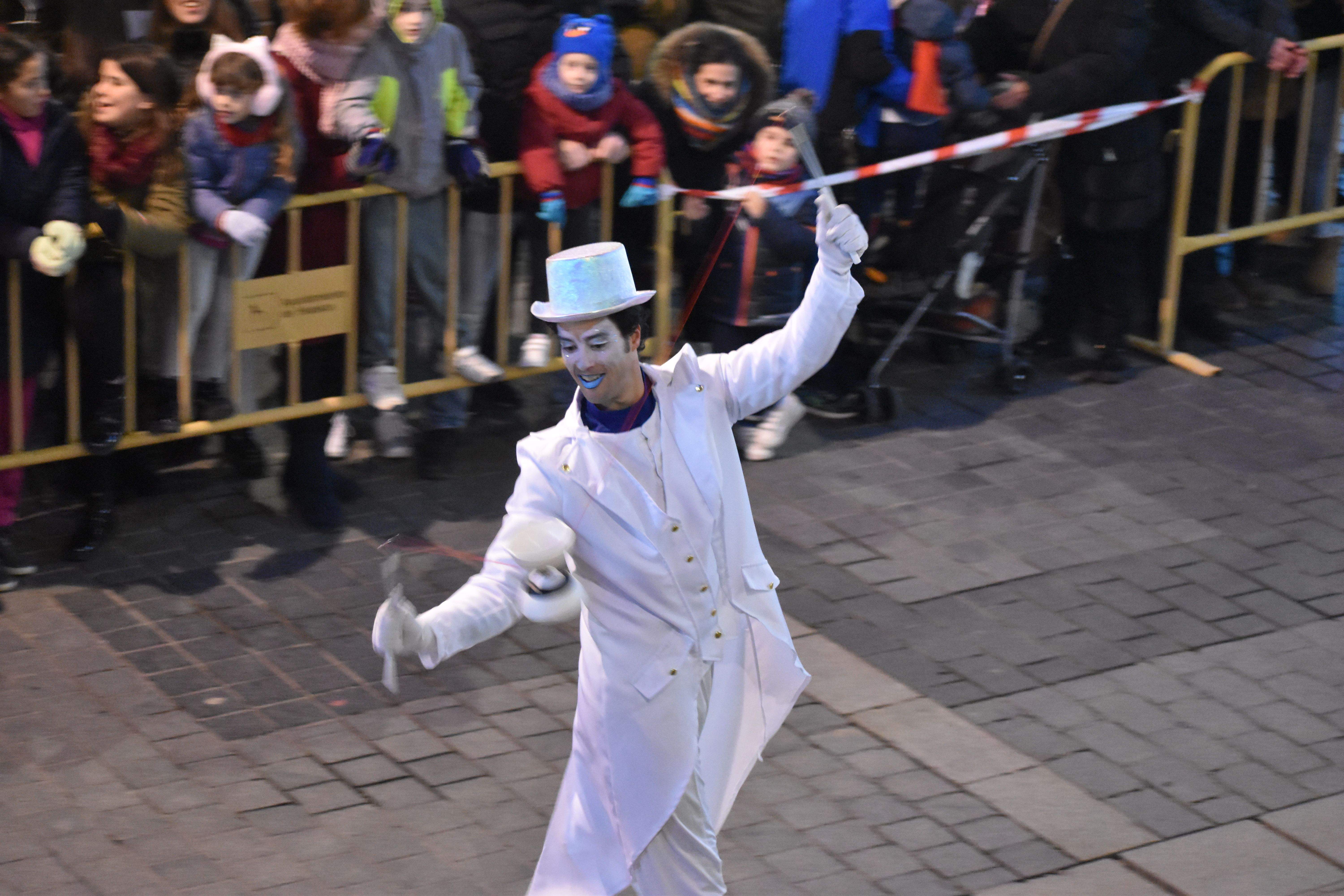 Cabalgata de los Reyes Magos de Oriente en Huesca. Foto Carlos Jalle.