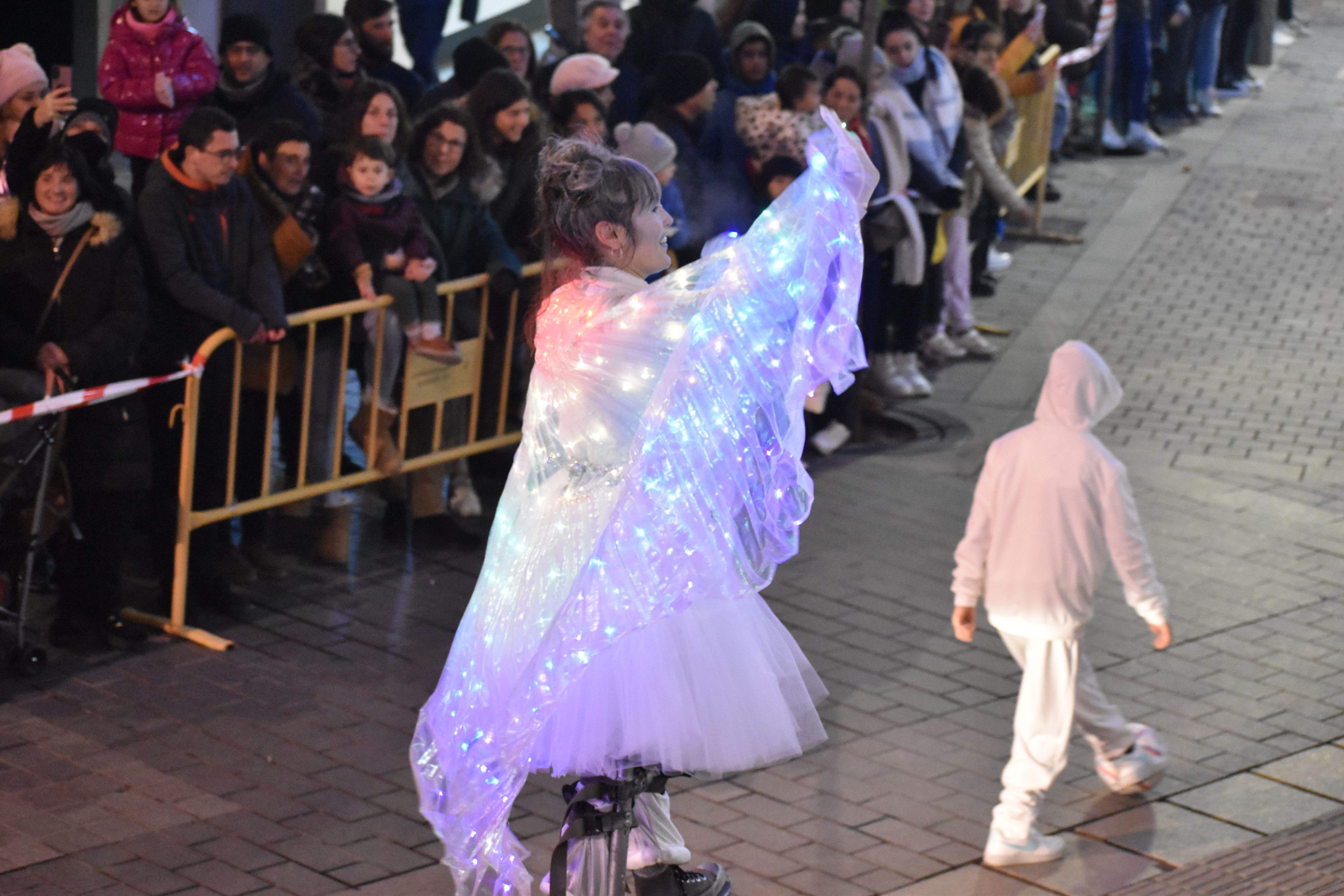 Cabalgata de los Reyes Magos de Oriente en Huesca. Foto Carlos Jalle.