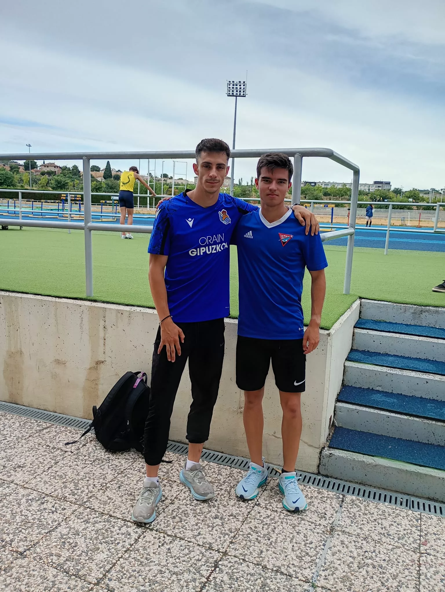 Campeonato de Aragón Sub-20. Javi Alamañac y Jorge Torre