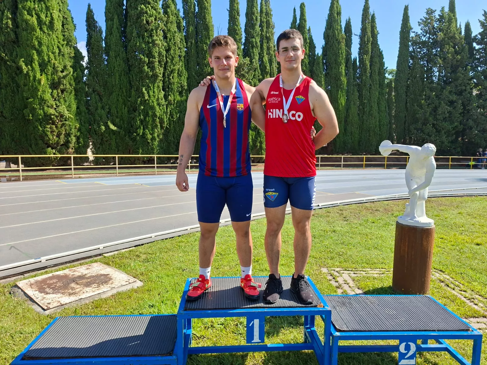 Campeonato de Aragón Sub-20. Javi Prieto (Hinaco)