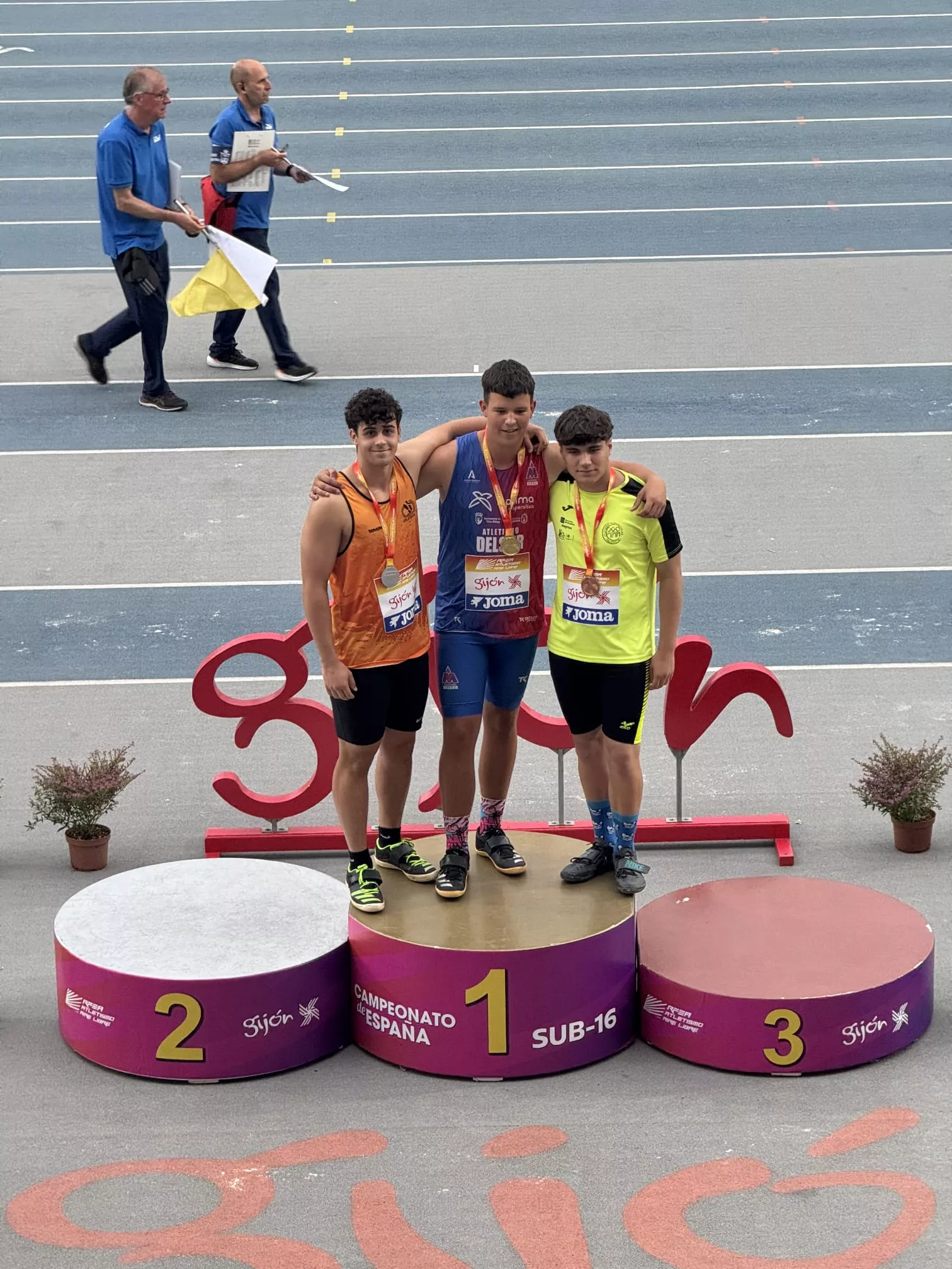 Rubén Cruz, plata en disco