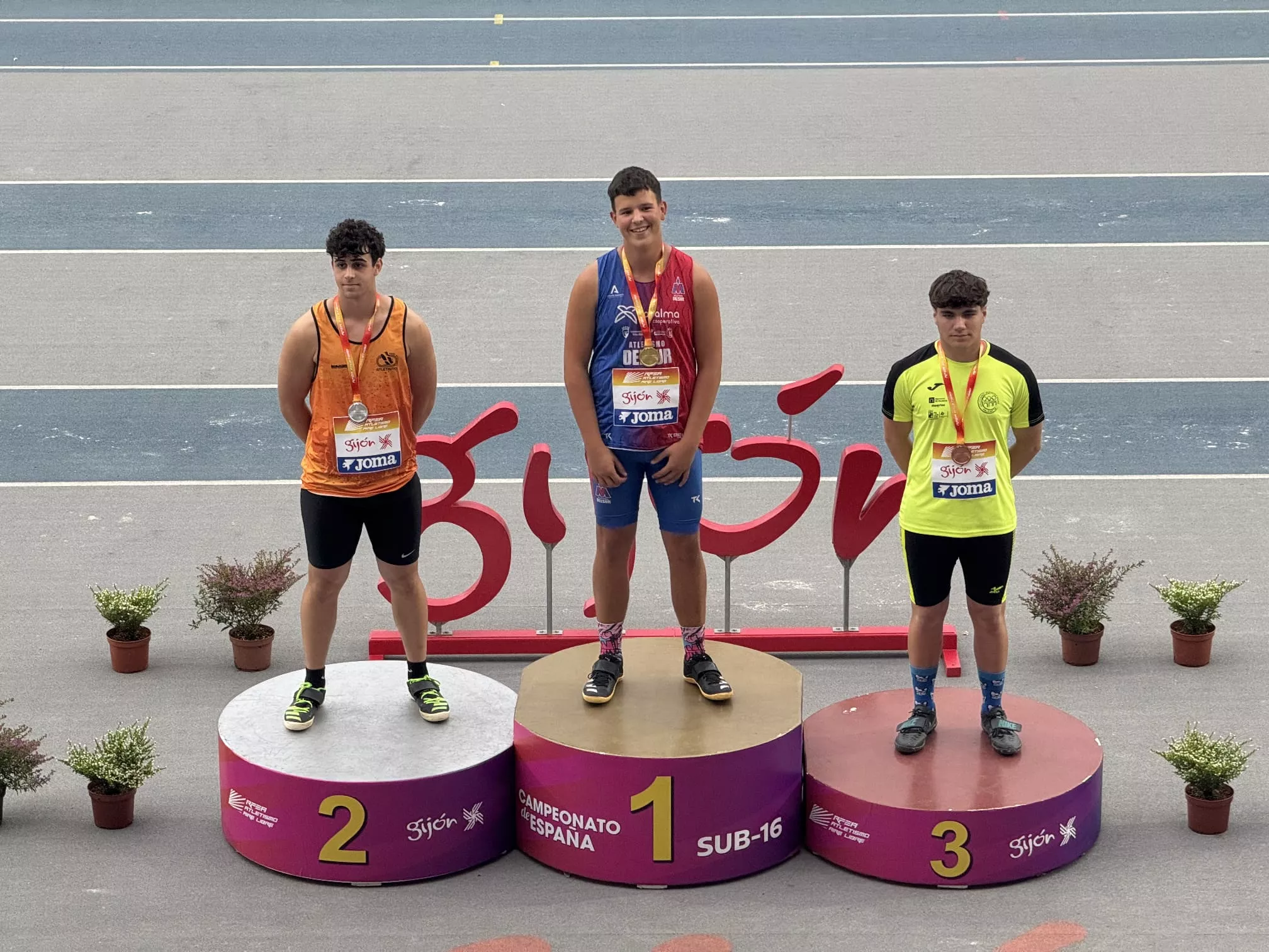 Rubén Cruz, plata en disco