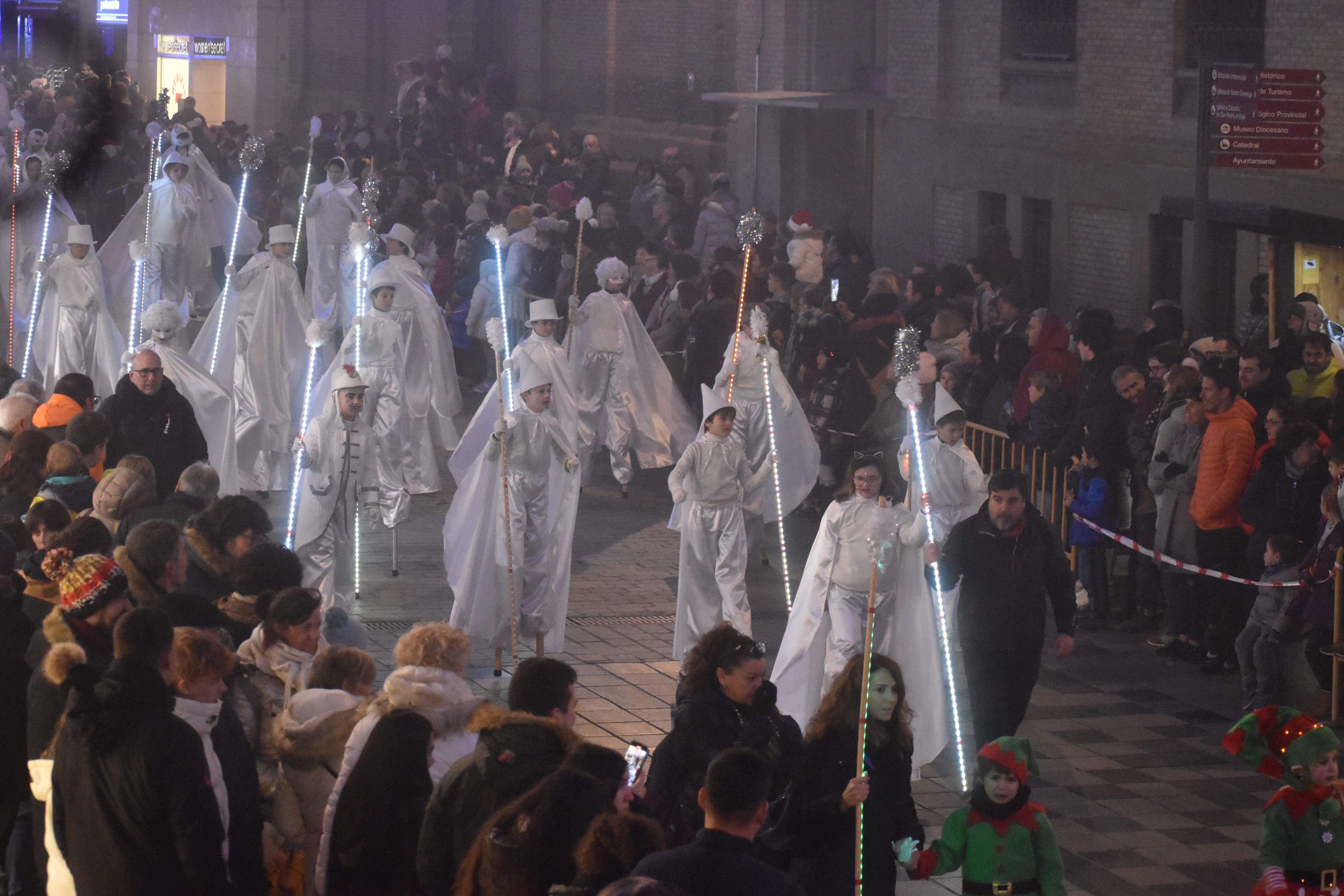 Cabalgata de los Reyes Magos de Oriente en Huesca. Foto Carlos Jalle.