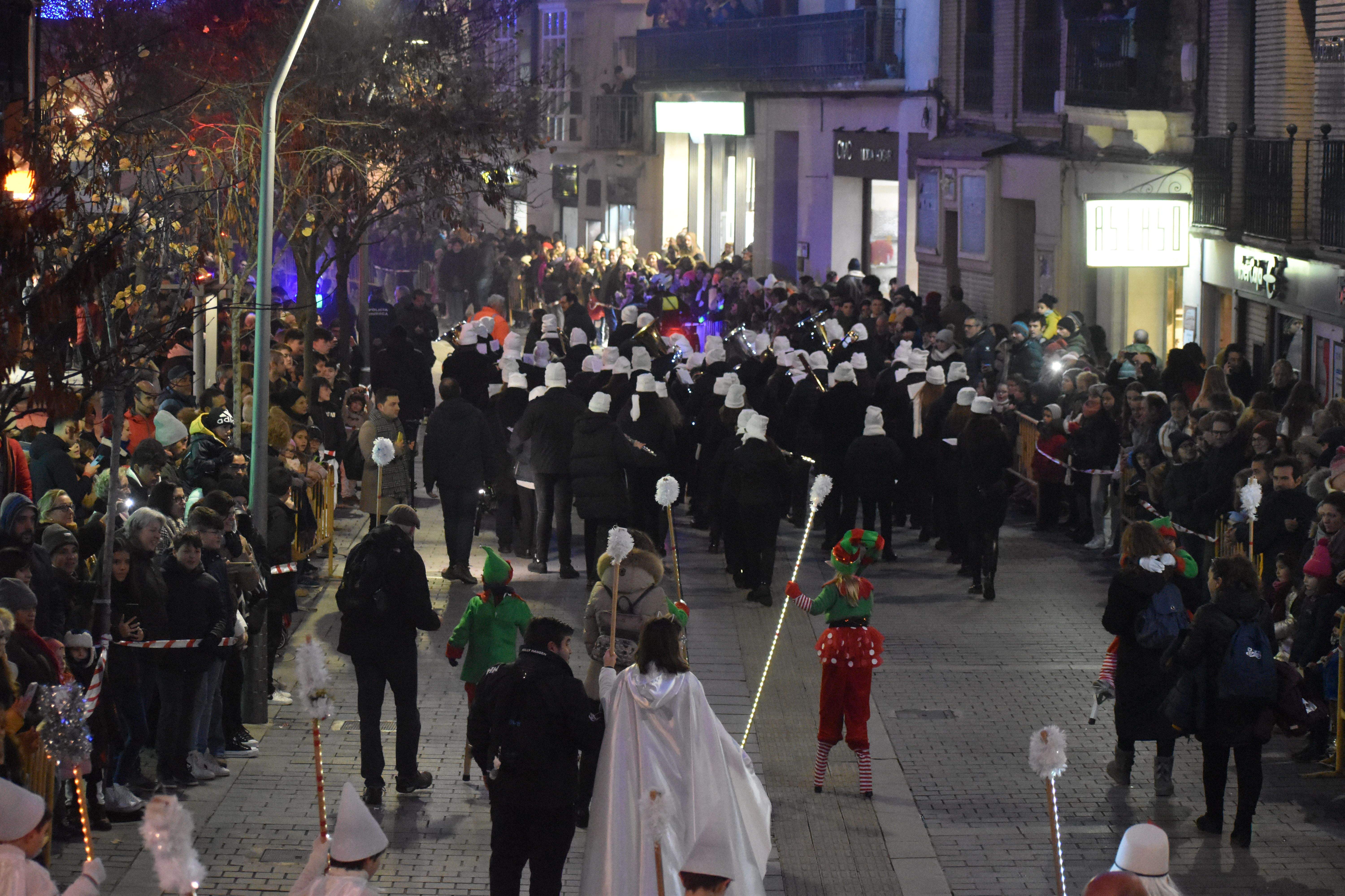Cabalgata de los Reyes Magos de Oriente en Huesca. Foto Carlos Jalle