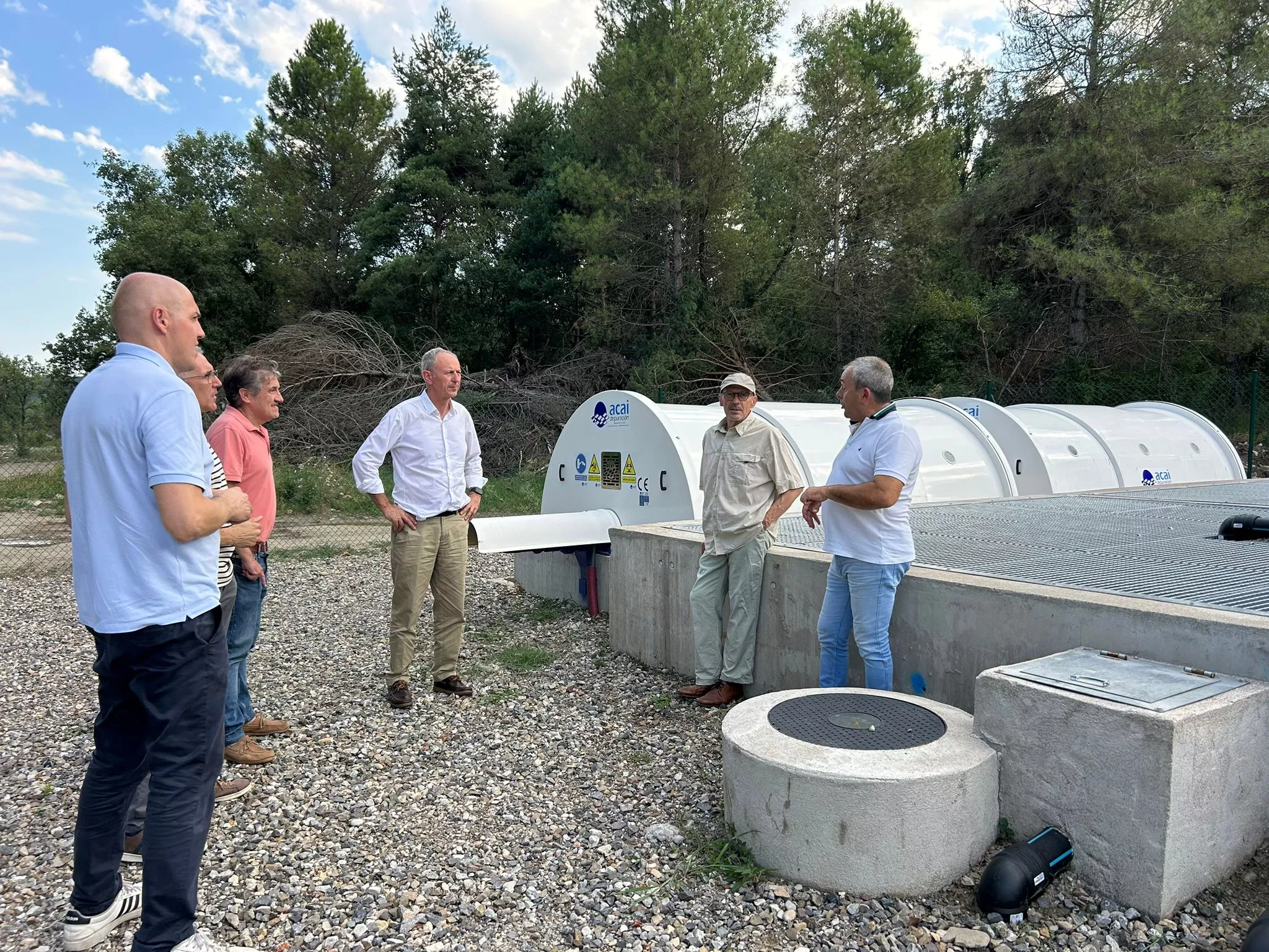 Finalizan las obras de la nueva depuradora de Labuerda. Finalizan las obras de la nueva depuradora de Labuerda.