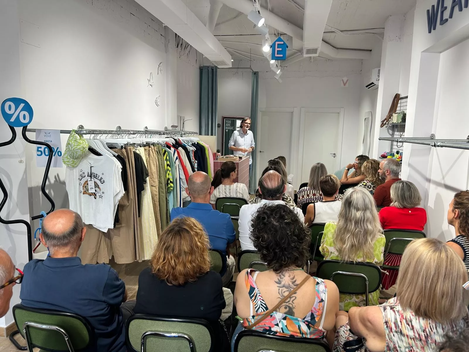 Iván Rodríguez en Vole en el Café del Comercio