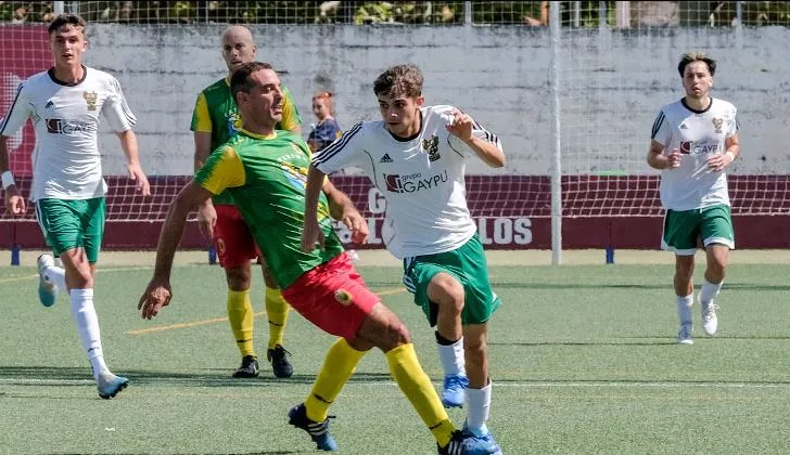 El Peñas Oscenses jugará en Regional Preferente. Foto Alejandro Sanagustín