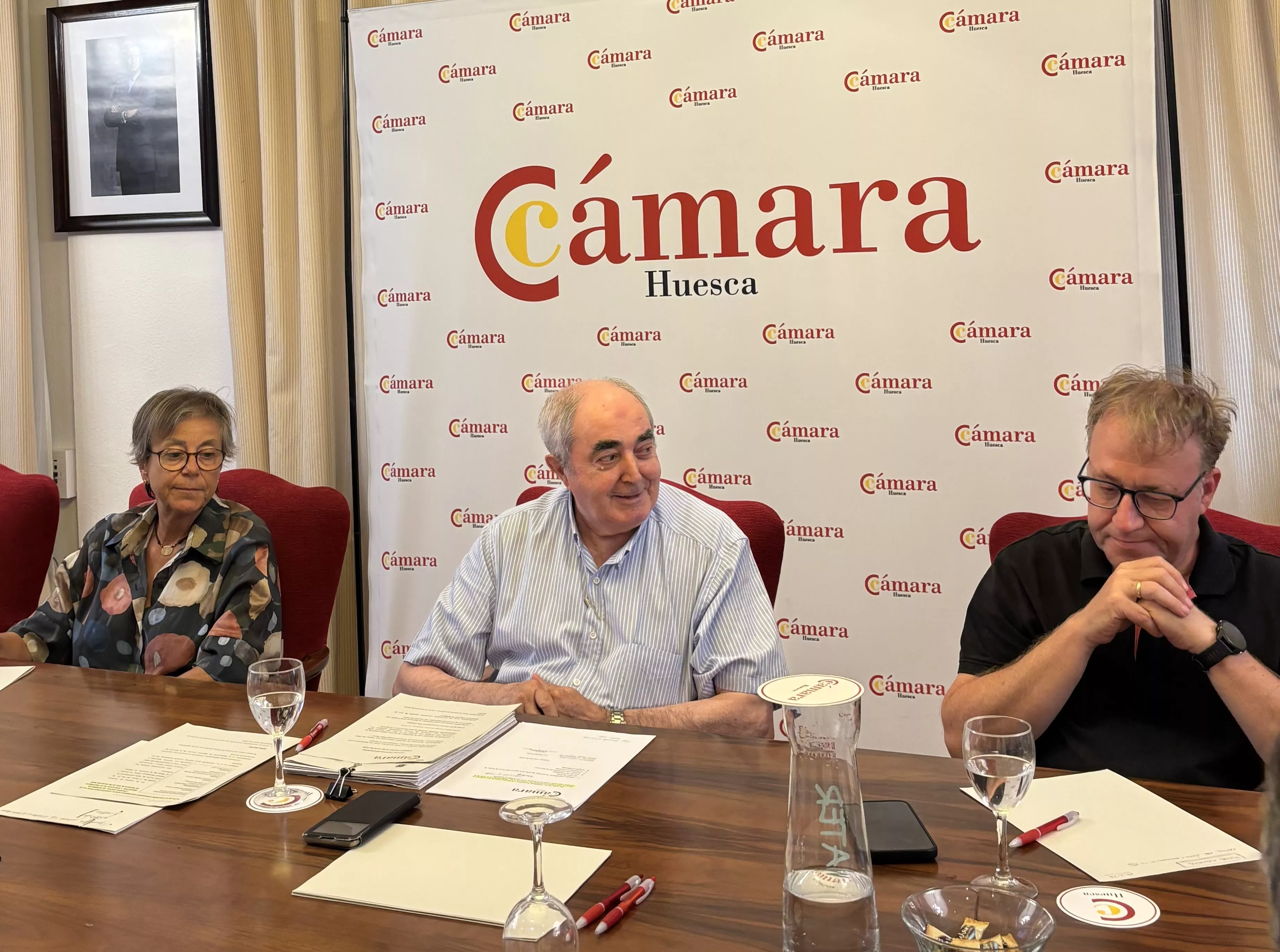 Pleno de la Cámara de Comercio e Industria de Huesca