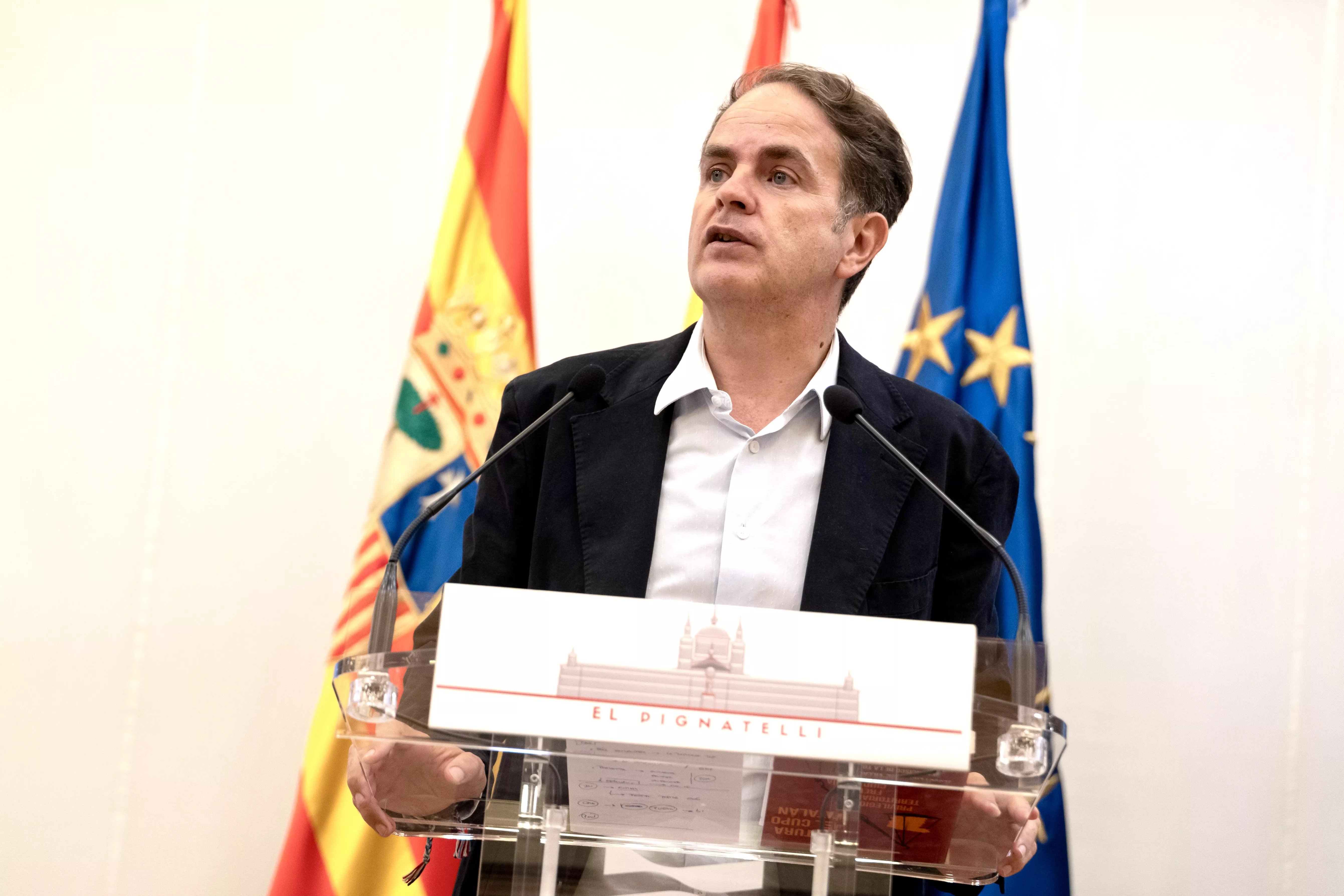 Roberto Bermúdez de Castro, consejero de Hacienda del Gobierno de Aragón