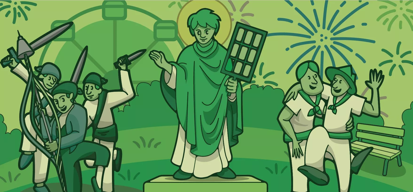 El Centro de Solidaridad Interdiocesana de Huesca anima a vivir unas fiestas responsables.