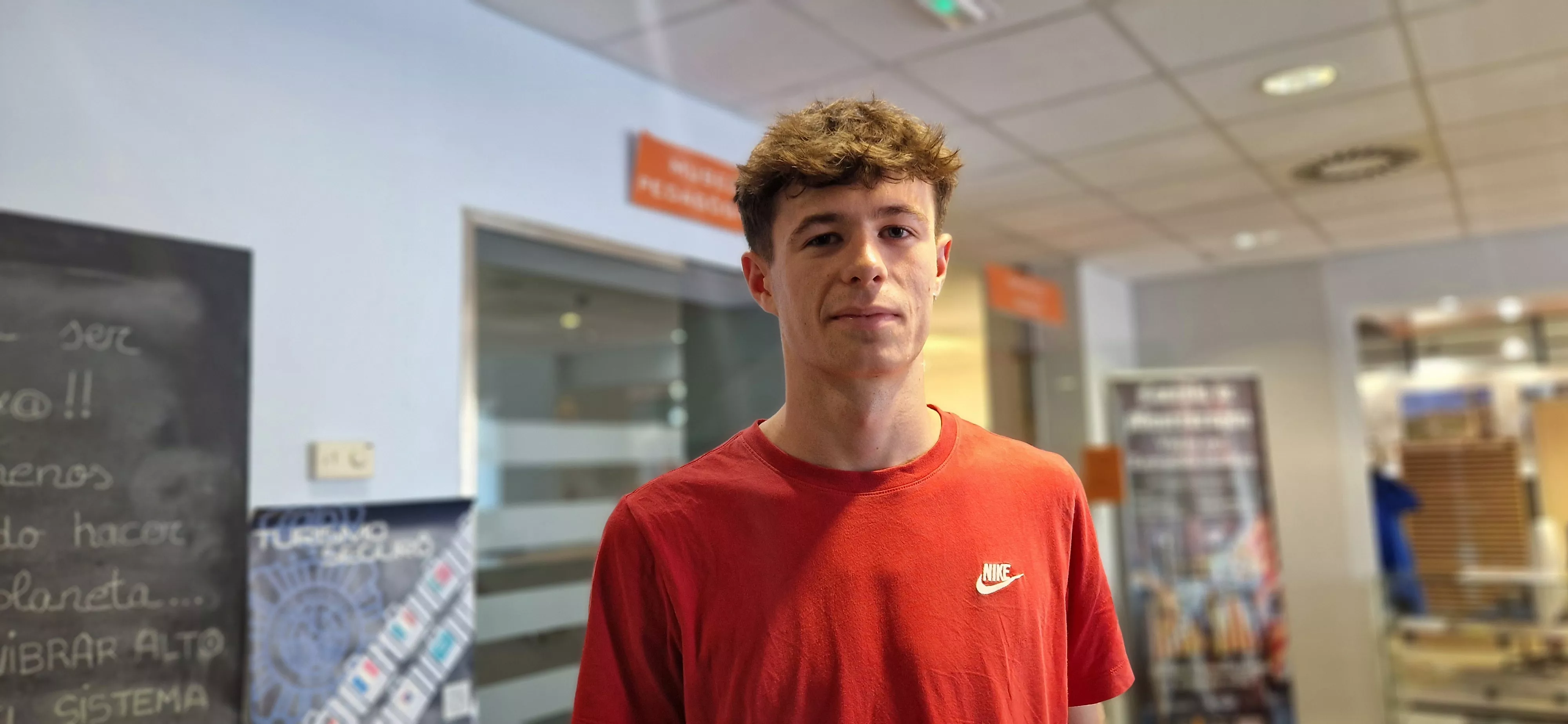 Asis Pinedo, de la asociación vasca Elkarbidea. Foto Myriam Martínez