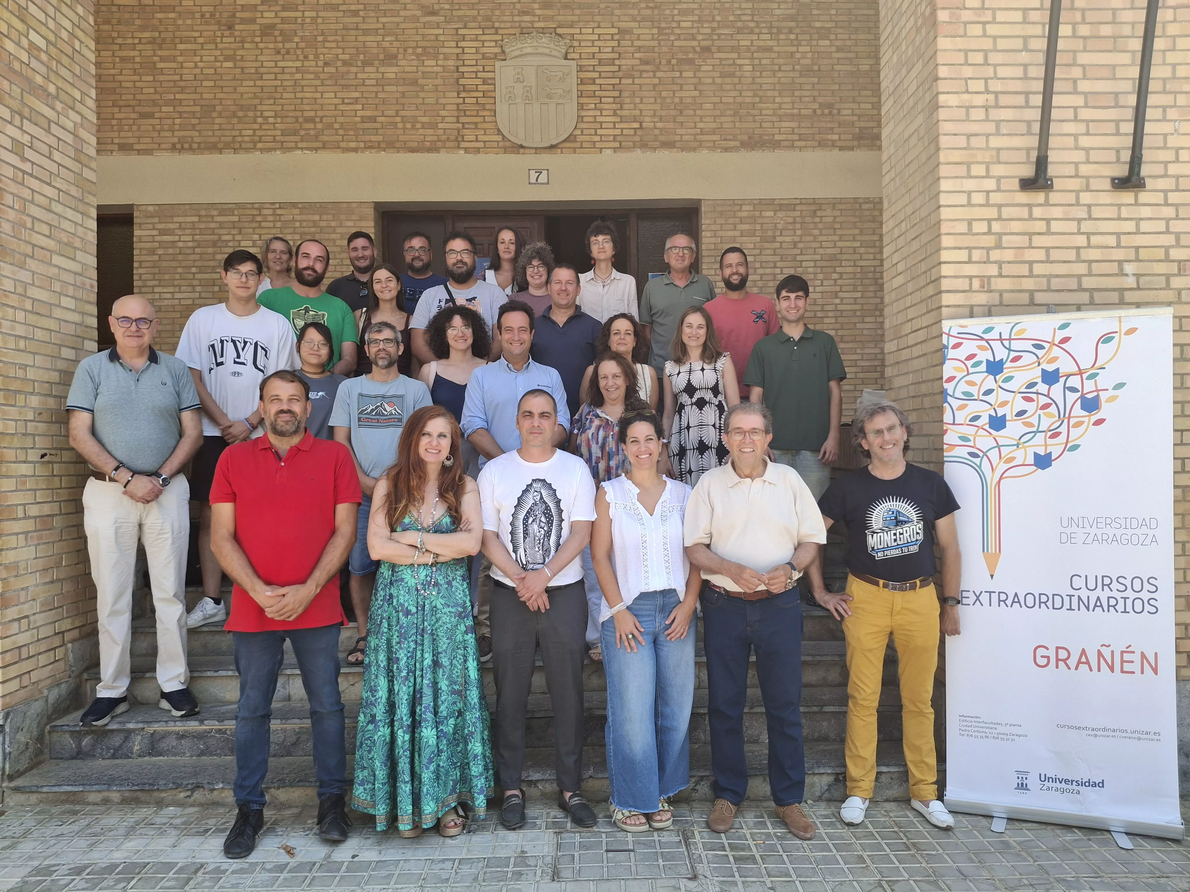 Clausura del Curso de Entomología de Grañén Clausura del Curso de Entomología de Grañén