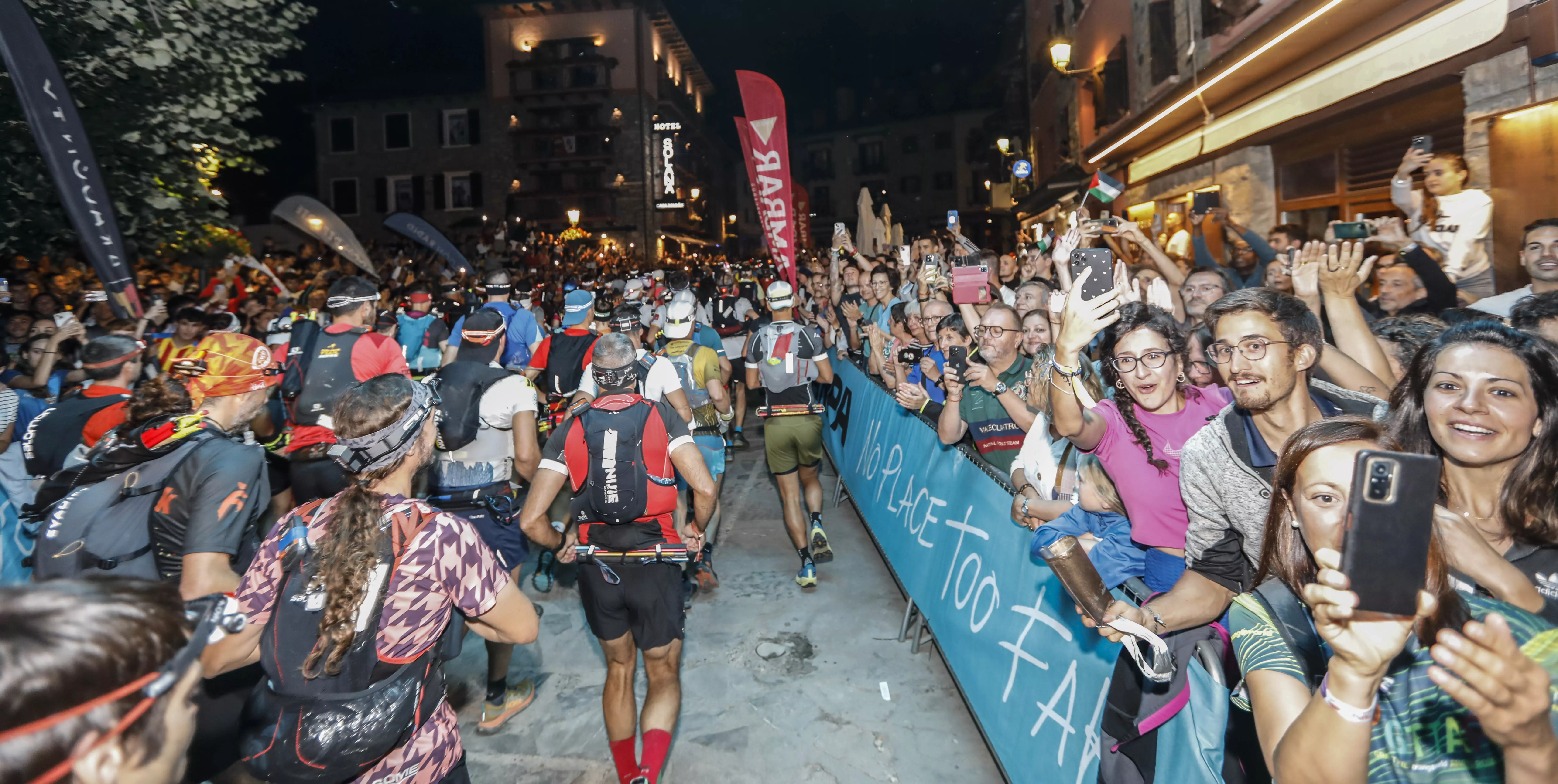 Espectacular imagen de la salida.