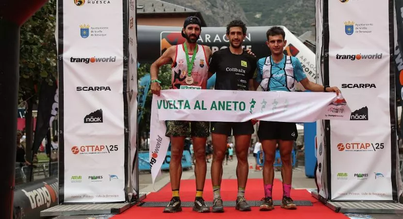 Podio masculino. Foto Isabel Escudero.