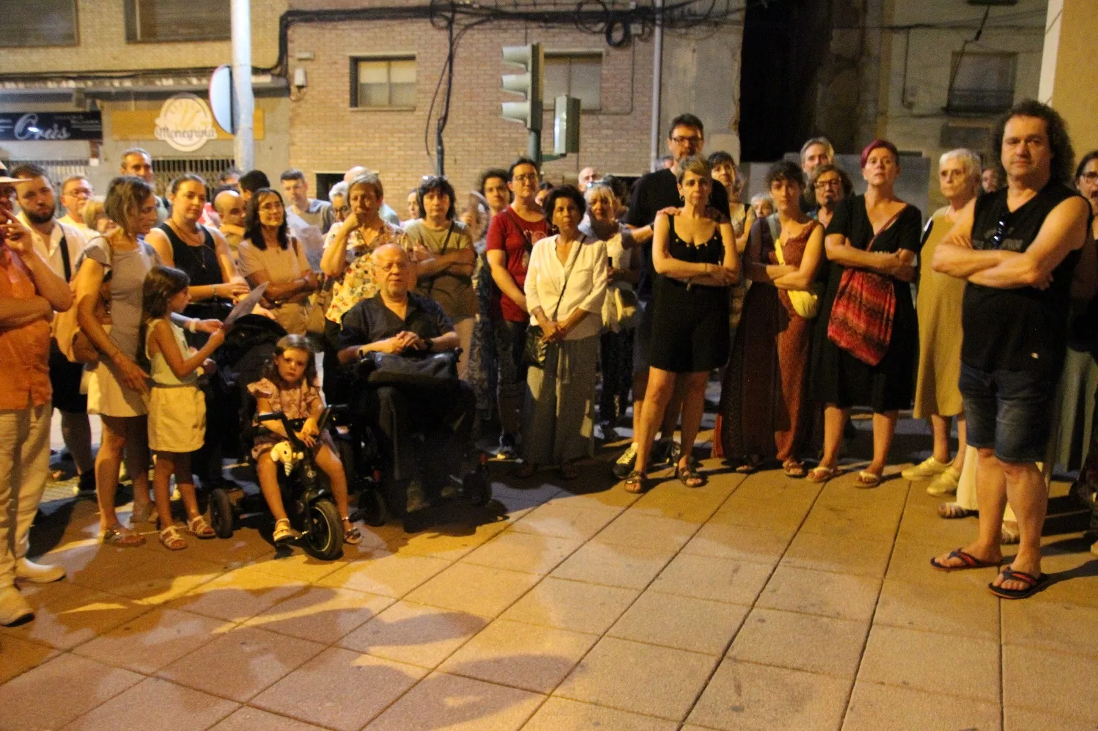 Un paseo por la historia de Sariñena con Gemma Grau Gallardo. Foto Carlos Neofato