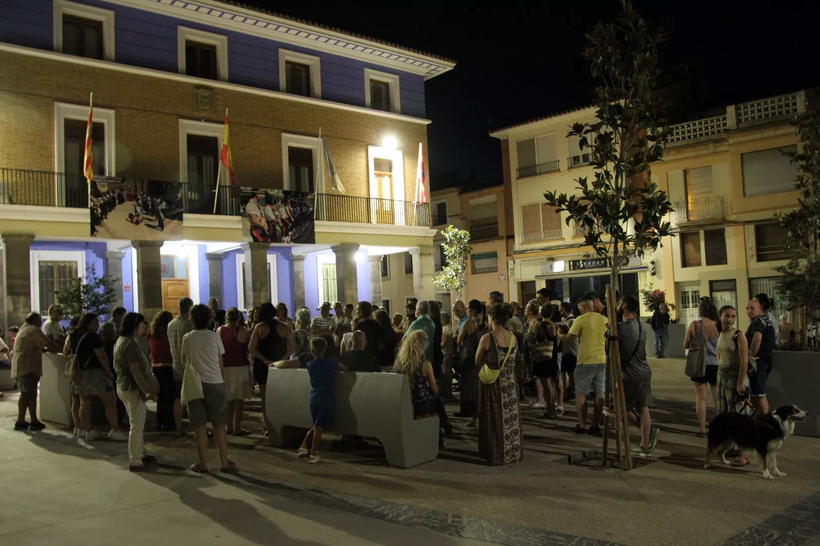 Un paseo por la historia de Sariñena con Gemma Grau Gallardo. Foto Carlos Neofato