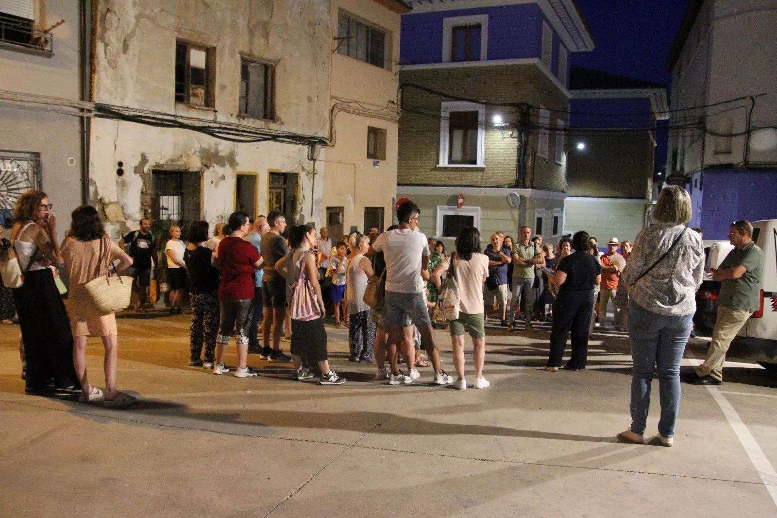 Un paseo por la historia de Sariñena con Gemma Grau Gallardo. Foto Carlos Neofato