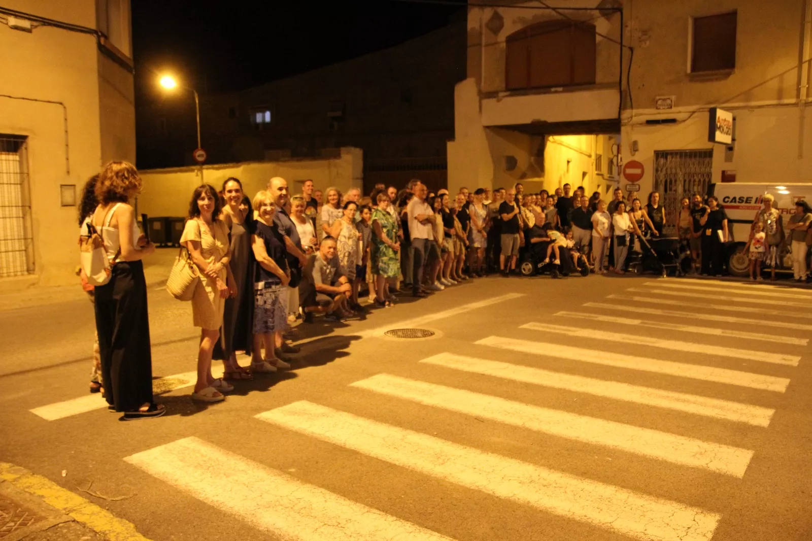 Un paseo por la historia de Sariñena con Gemma Grau Gallardo. Foto Carlos Neofato