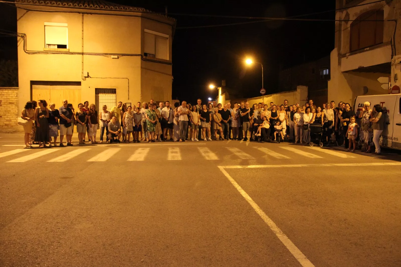 Un paseo por la historia de Sariñena con Gemma Grau Gallardo. Foto Carlos Neofato