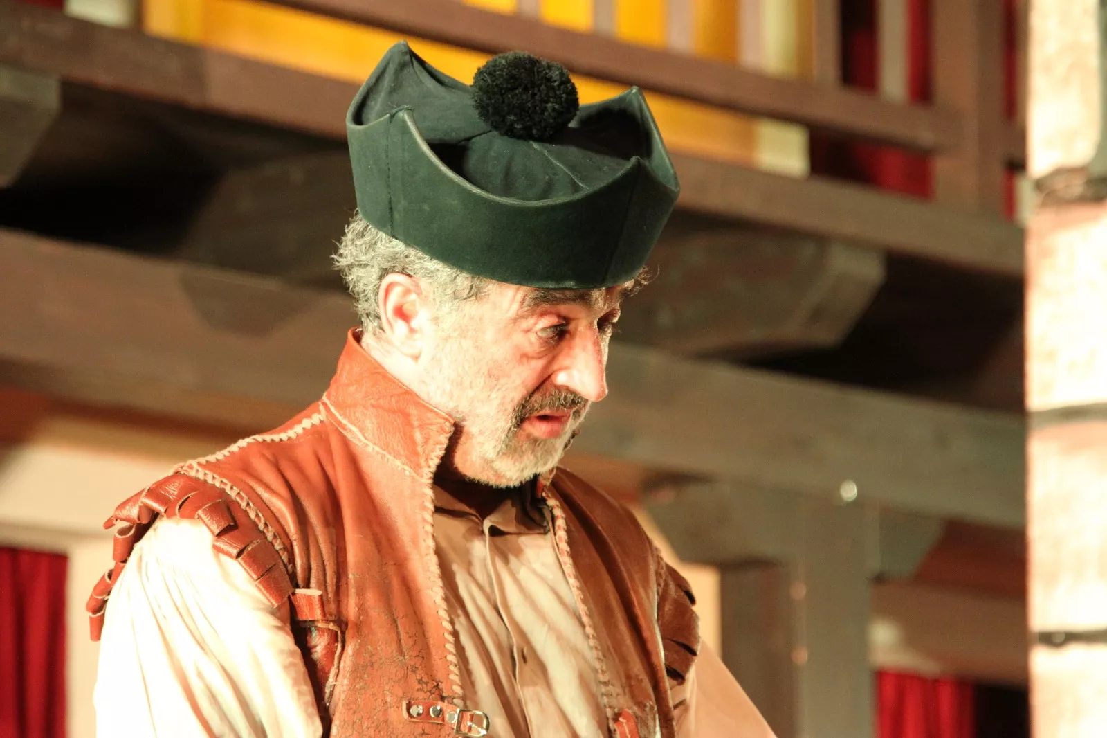 El lazarillo de Tormes en Robres a cargo de "El duende de Lerma" . Foto Carlos Neofato