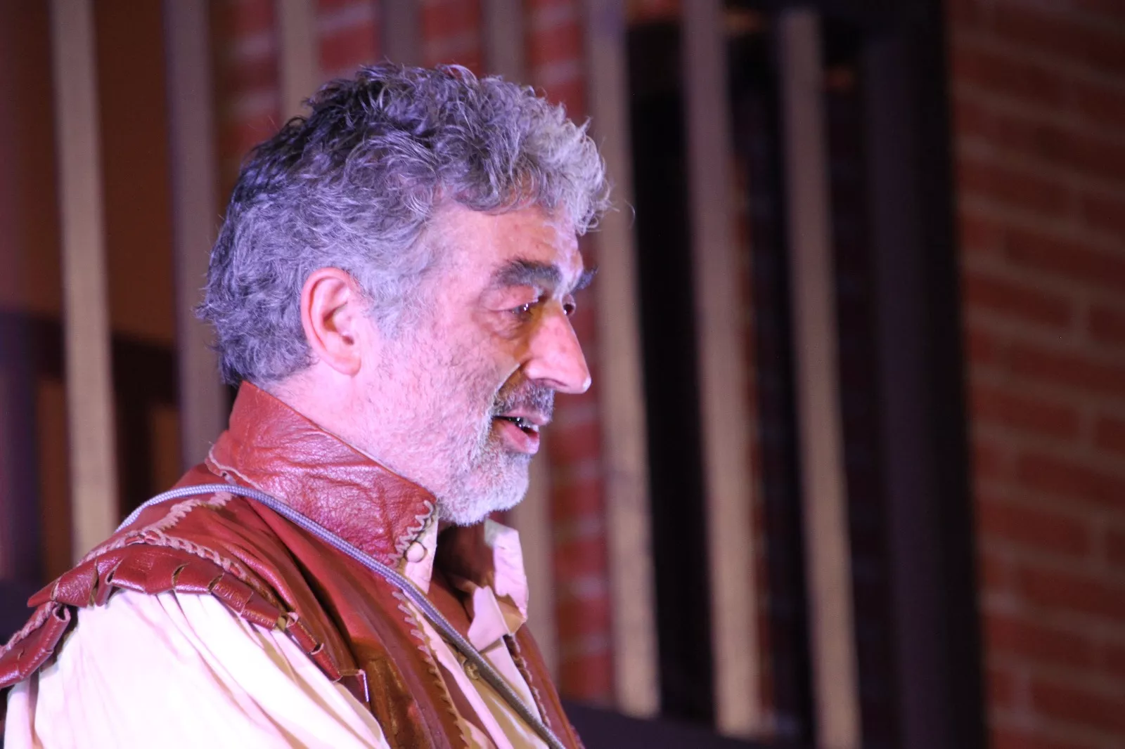 El lazarillo de Tormes en Robres a cargo de "El duende de Lerma" . Foto Carlos Neofato