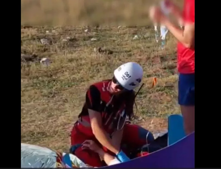 Rescate de un menor con una reacción alérgica que le causó dificultades respiratorias en Ansó.