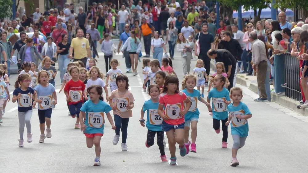 Los más pequeños abrirán la fiesta de la Milla en Sabiñánigo. Foto: Andrés Alcaraz