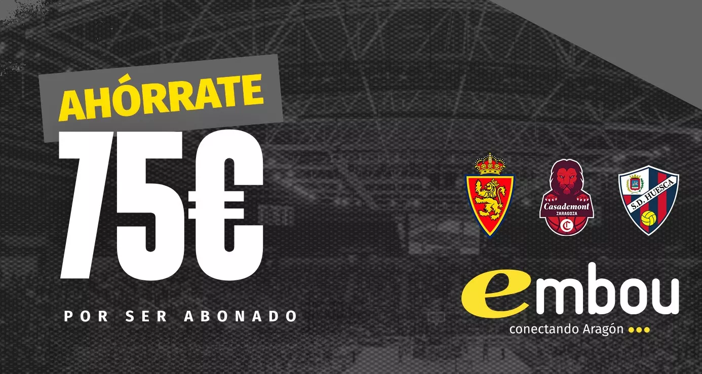 De esta manera puedes ahorrar en tu abono de la SD Huesca con Embou