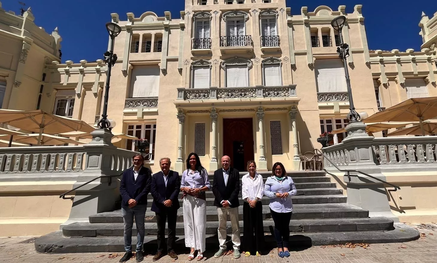 Huesca recupera el esplendor del Casino en el prelaurentis tras una compleja restauración. Foto Mercedes Manterola Huesca recupera el esplendor del Casino en el prelaurentis tras una compleja restauración. Foto Mercedes Manterola