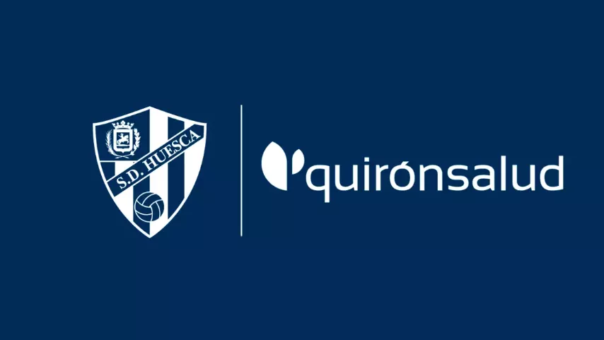 La SD Huesca y Quirónsalud viajarán juntos los próximos tres cursos