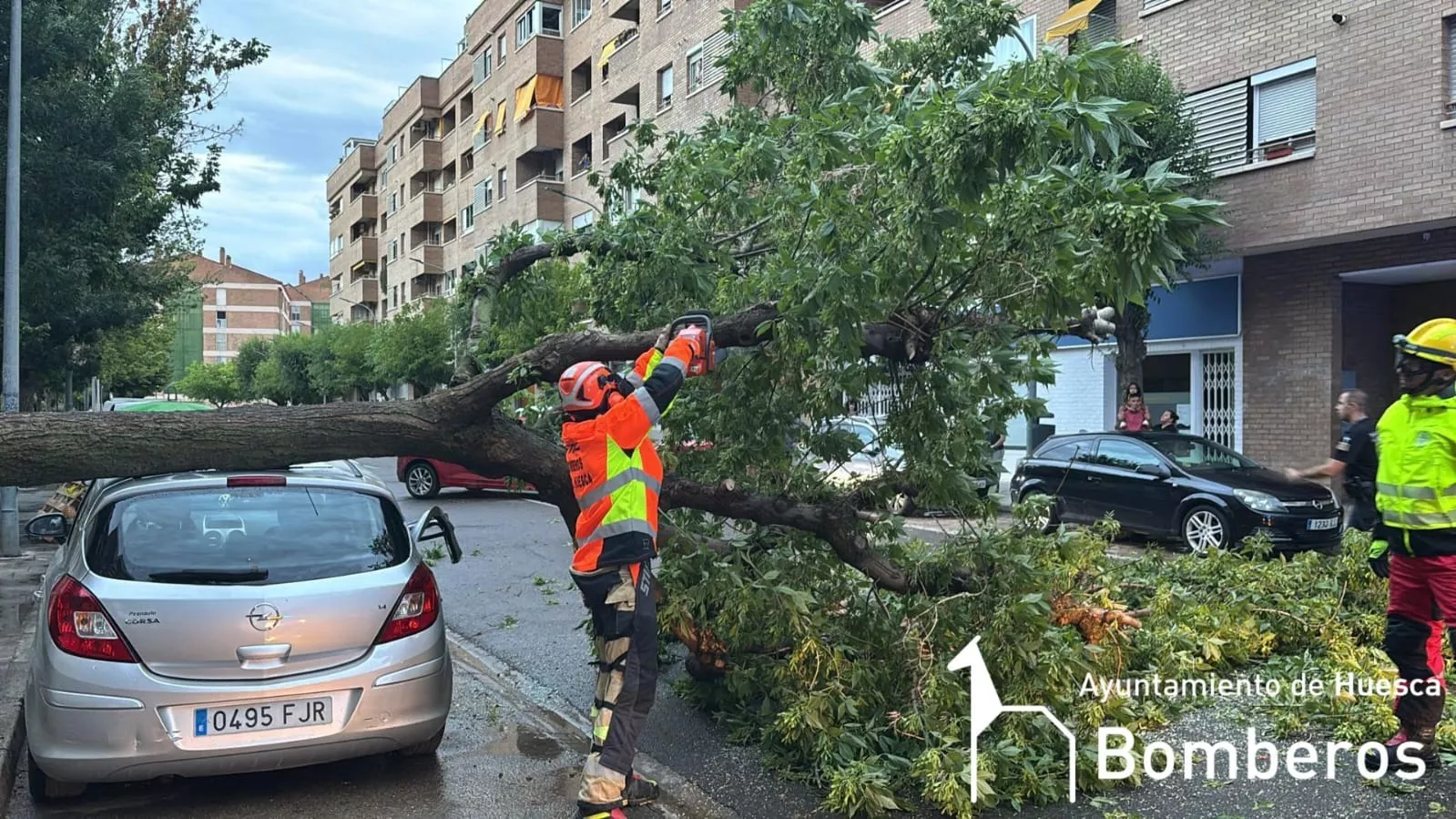 Protección Civil pide a la ciudadanía que tome medidas ante una previsible tormenta.