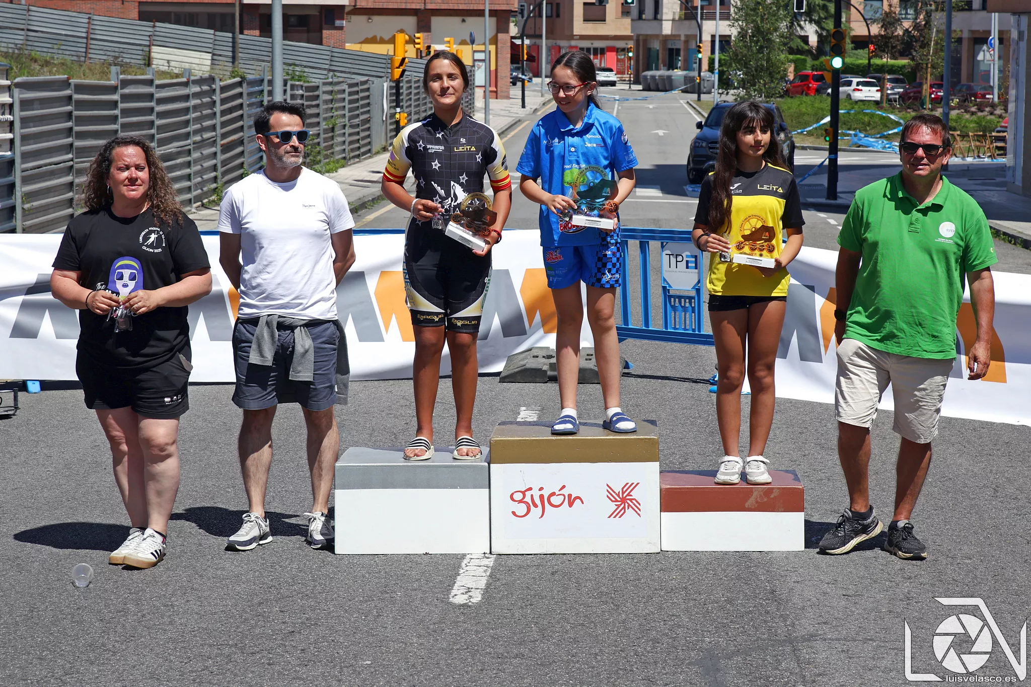 Podium domingo Paula